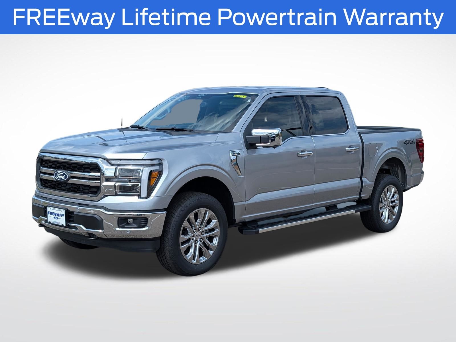 Silver 2026 Ford F-150 Pickup Truck Four-Wheel Drive Automatic