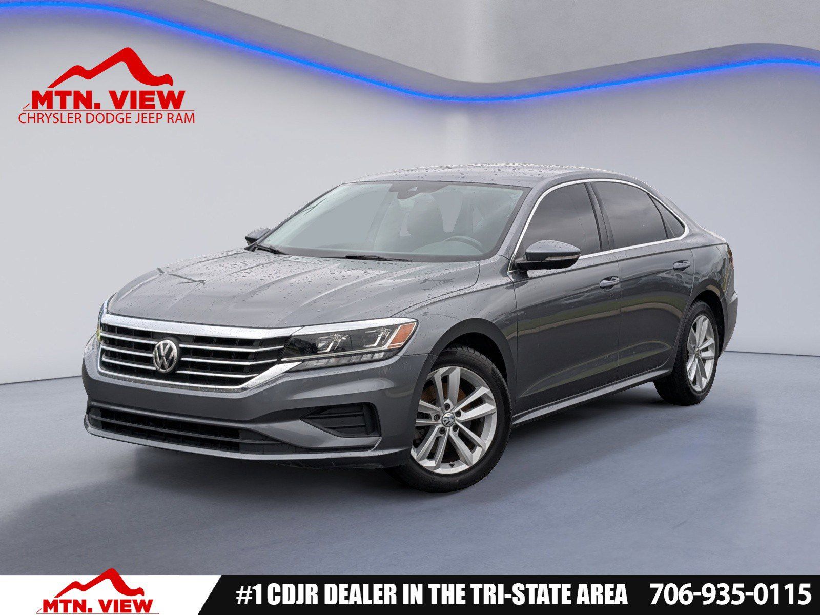 Platinum Gray Metallic 2020 Volkswagen Passat 2.0T SE FWD Sedan Front-Wheel Drive 6-Speed Automatic