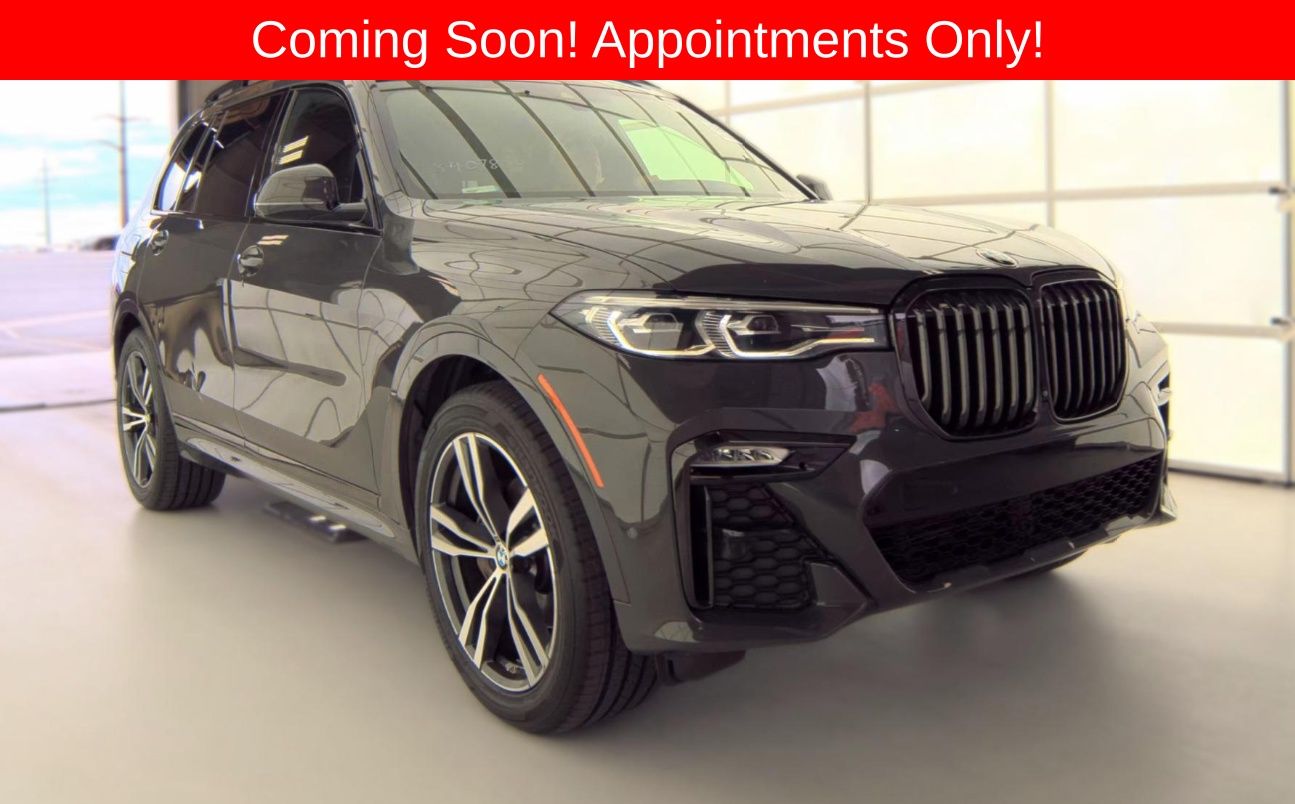 Gray Metallic 2021 BMW X7 SUV / Crossover All-Wheel Drive 8-Speed Automatic