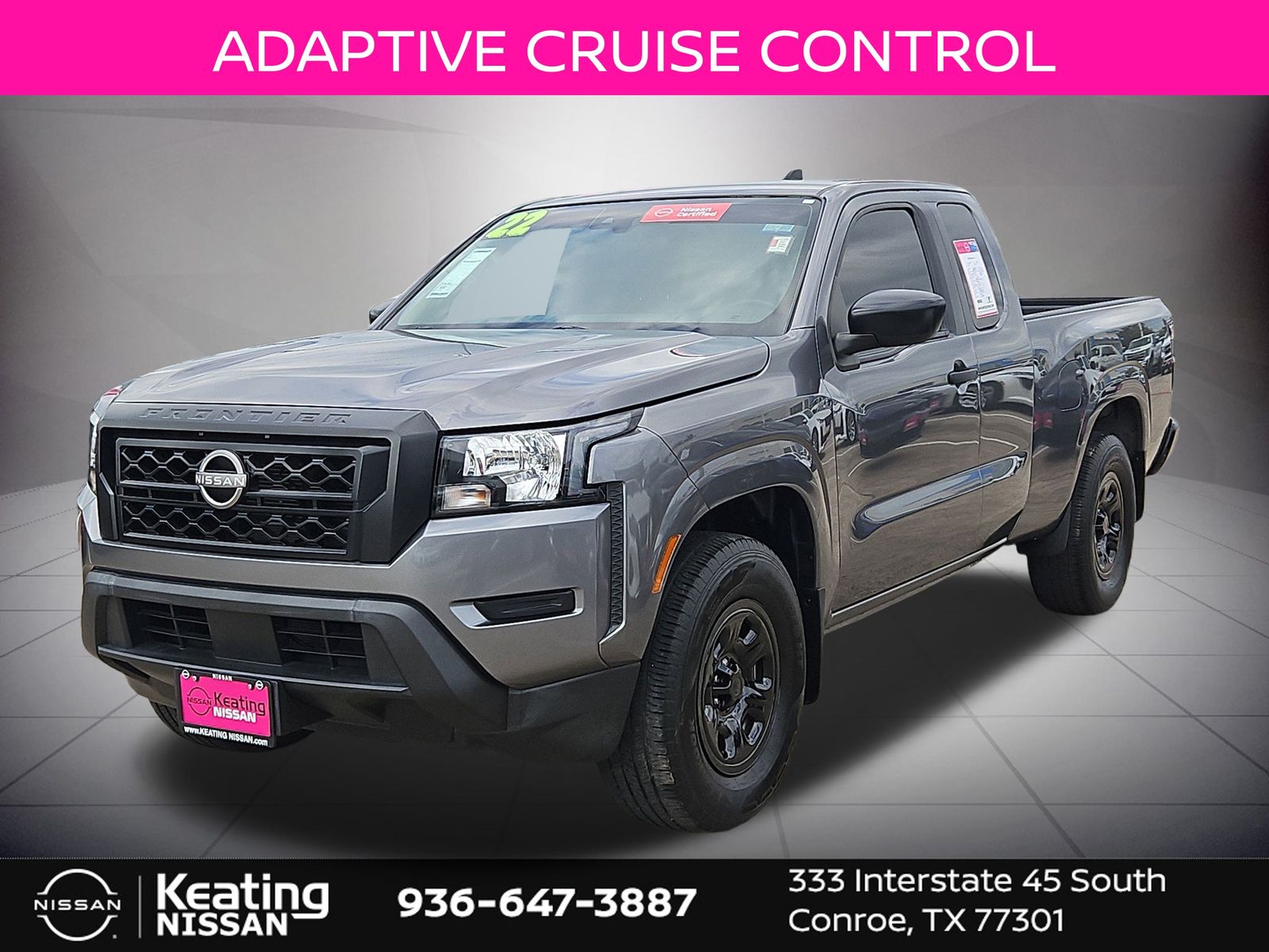 2022 Nissan Frontier S Gray at Toyota of Victoria