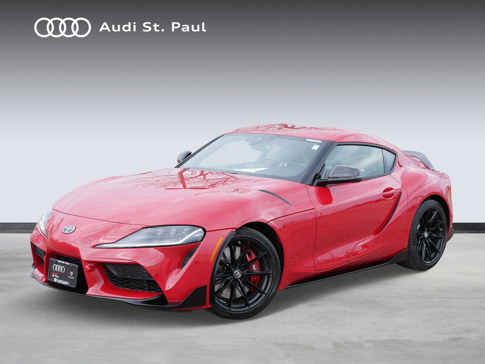 Renaissance Red 2026 Toyota Supra Coupe Rear-Wheel Drive 6-Speed Manual