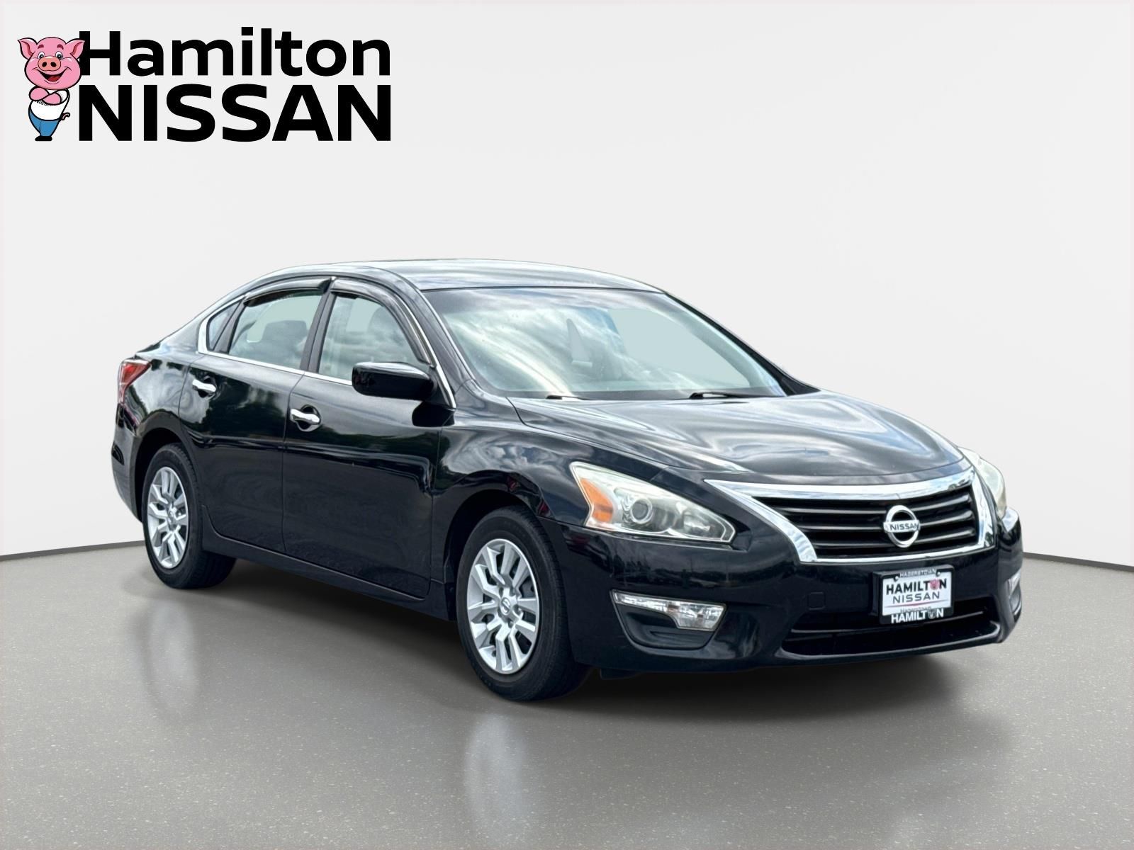 Super Black Clearcoat 2013 Nissan Altima 2.5 Sedan Front-Wheel Drive Continuously Variable Transmission