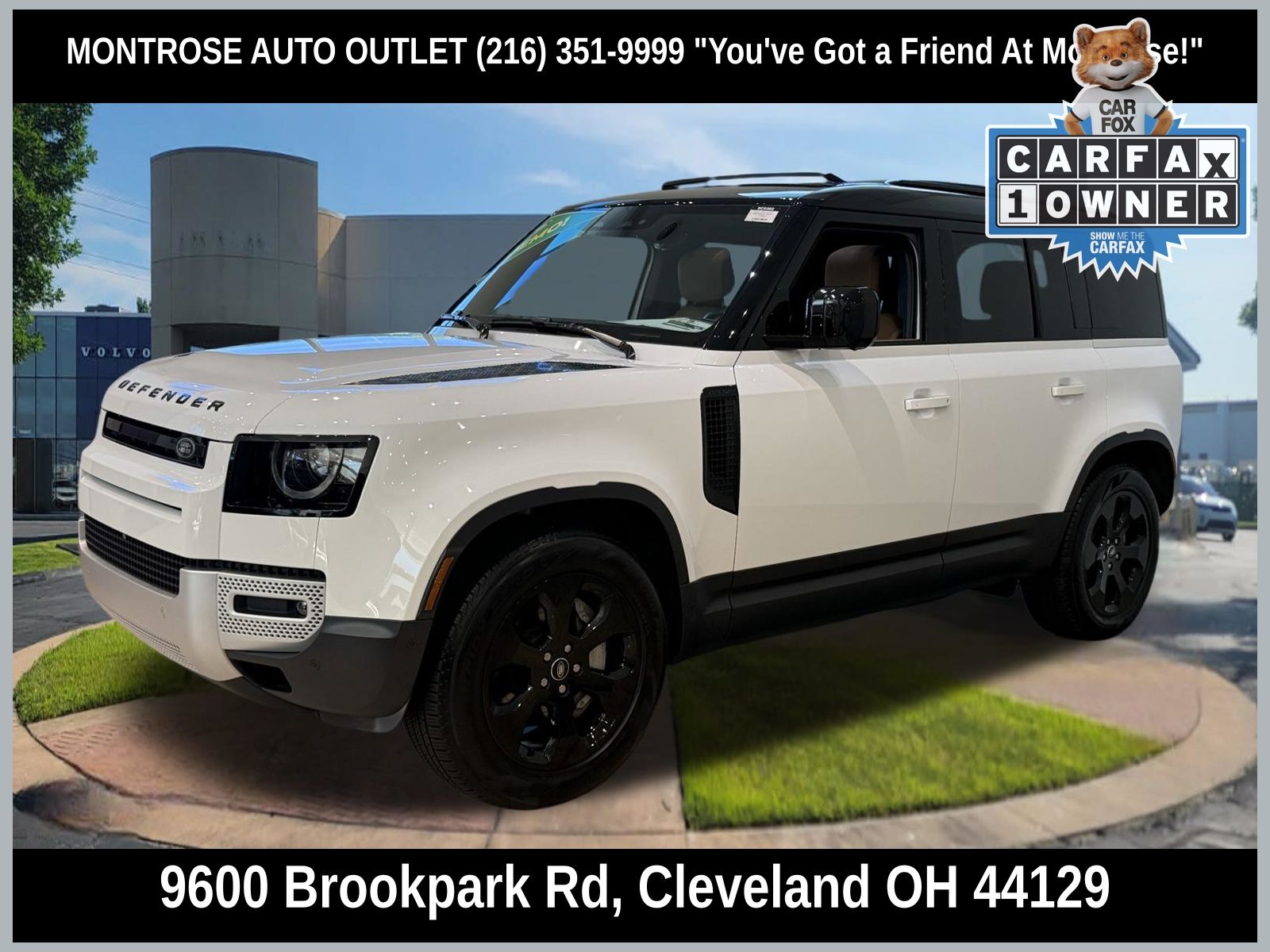 White 2025 Land Rover Defender SUV / Crossover All-Wheel Drive 8-Speed Automatic