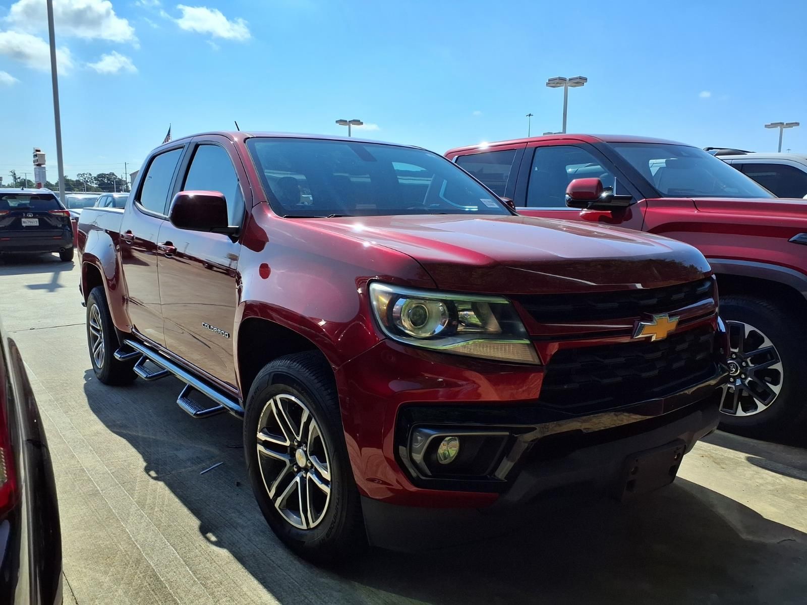 2021 Chevrolet Colorado LT Red at Bayway Chrysler Dodge Jeep Ram