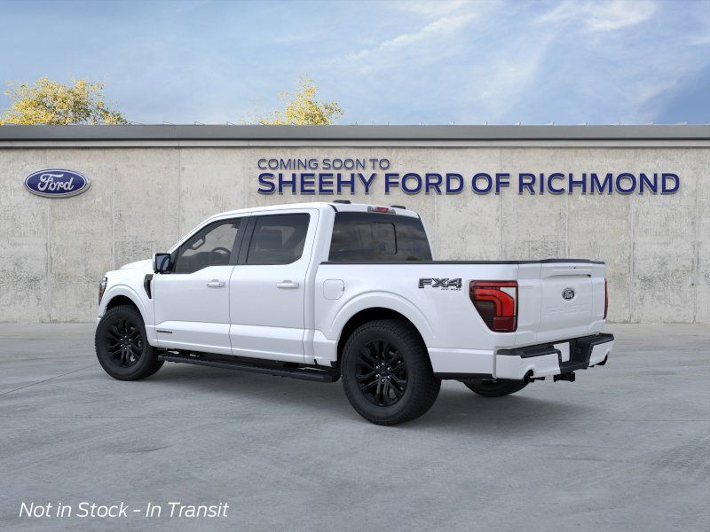 New 2026 Star White Metallic Tri-Coat Ford Lariat image 5