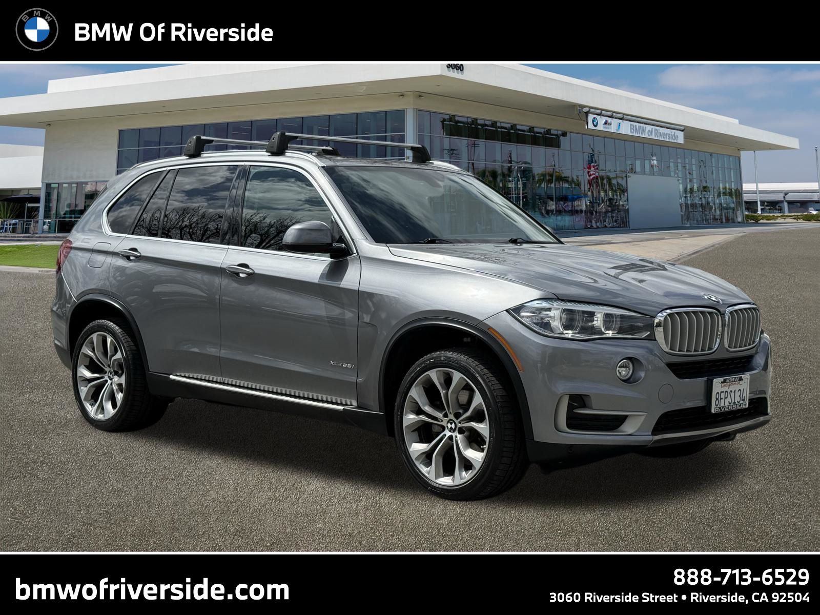 Space Gray Metallic 2015 BMW X5 xDrive35i AWD SUV / Crossover All-Wheel Drive 8-Speed Automatic