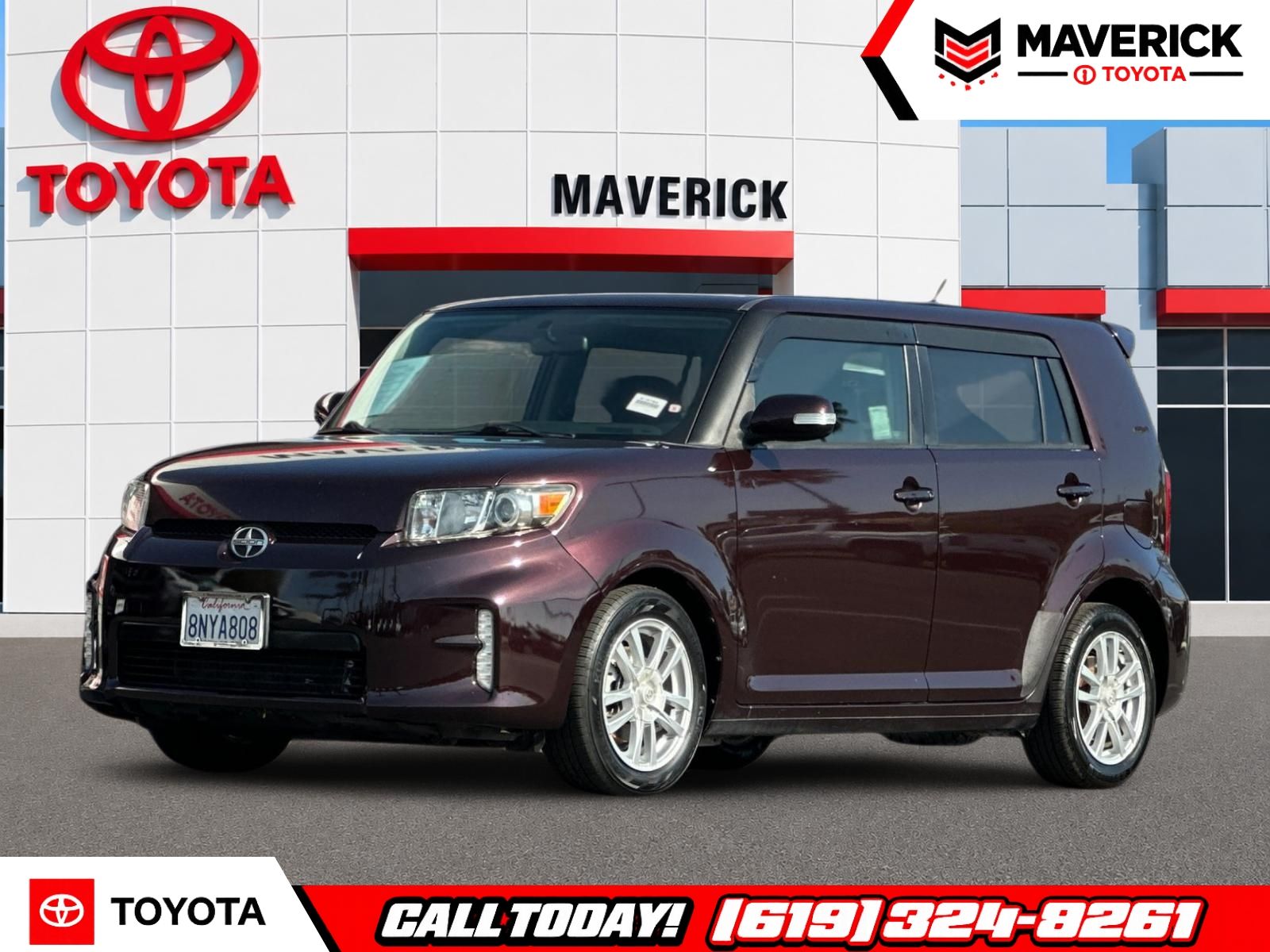 Red (Sizzling Crimson Mica) 2014 Scion xB Wagon Front-Wheel Drive 4-Speed Automatic Overdrive