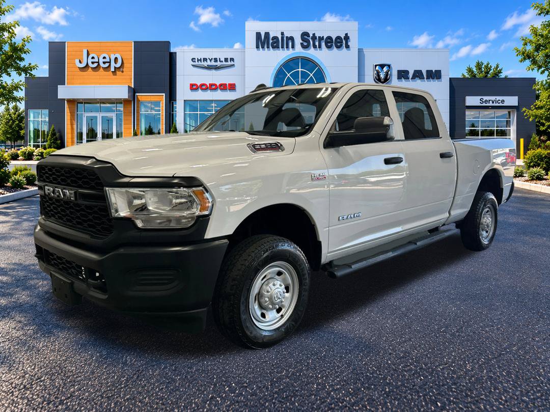 Bright White Clearcoat 2022 RAM 2500 Pickup Truck Four-Wheel Drive 8-Speed Automatic