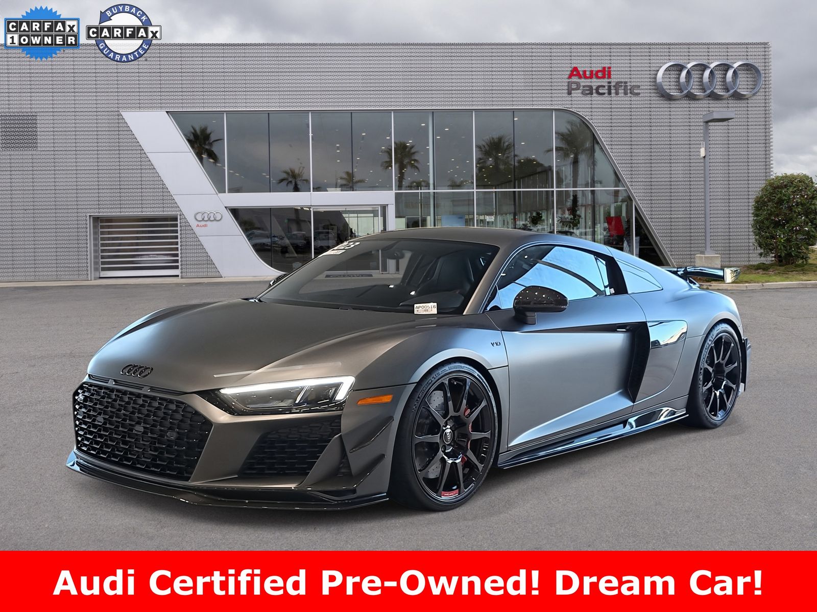 2023 Audi R8 V10 GT Coupe RWD