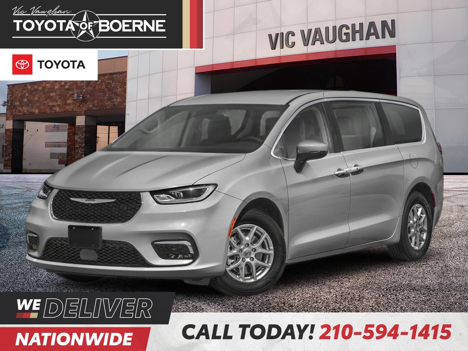 Ceramic Gray Clearcoat 2024 Chrysler Pacifica Minivan Front-Wheel Drive 9-Speed Automatic