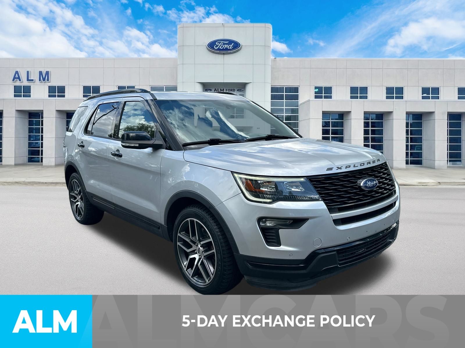 Used 2018 Silver Ford Sport image 3
