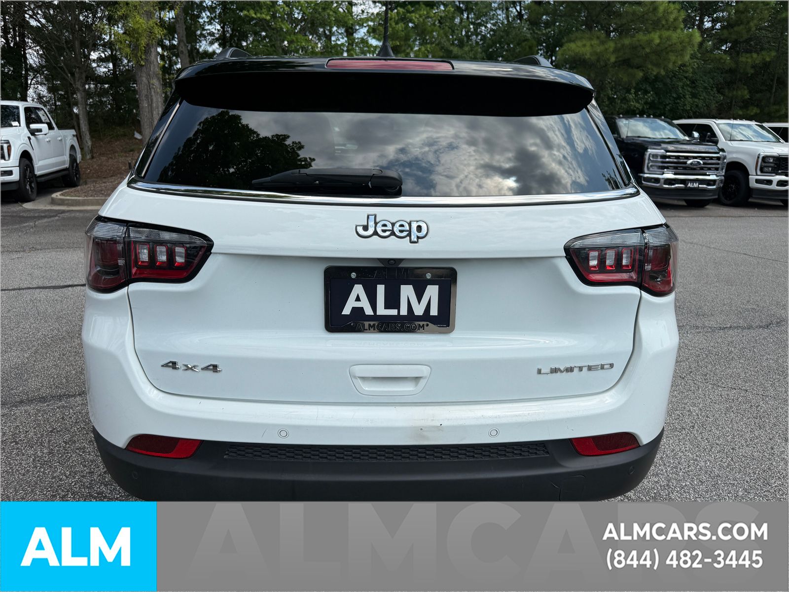 Used 2025 Bright White Clearcoat Jeep Limited image 10