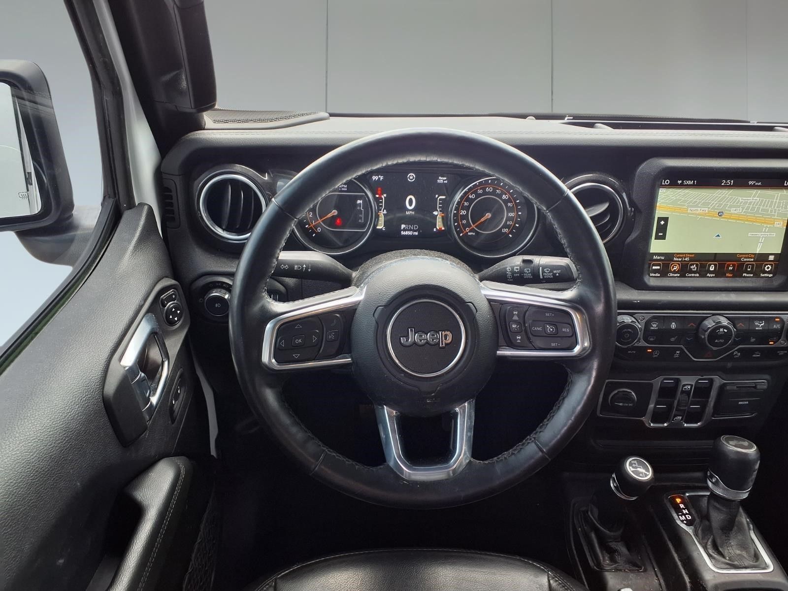 2021 Jeep Wrangler Unlimited Sahara Altitude White at DeMontrond Gulf Freeway