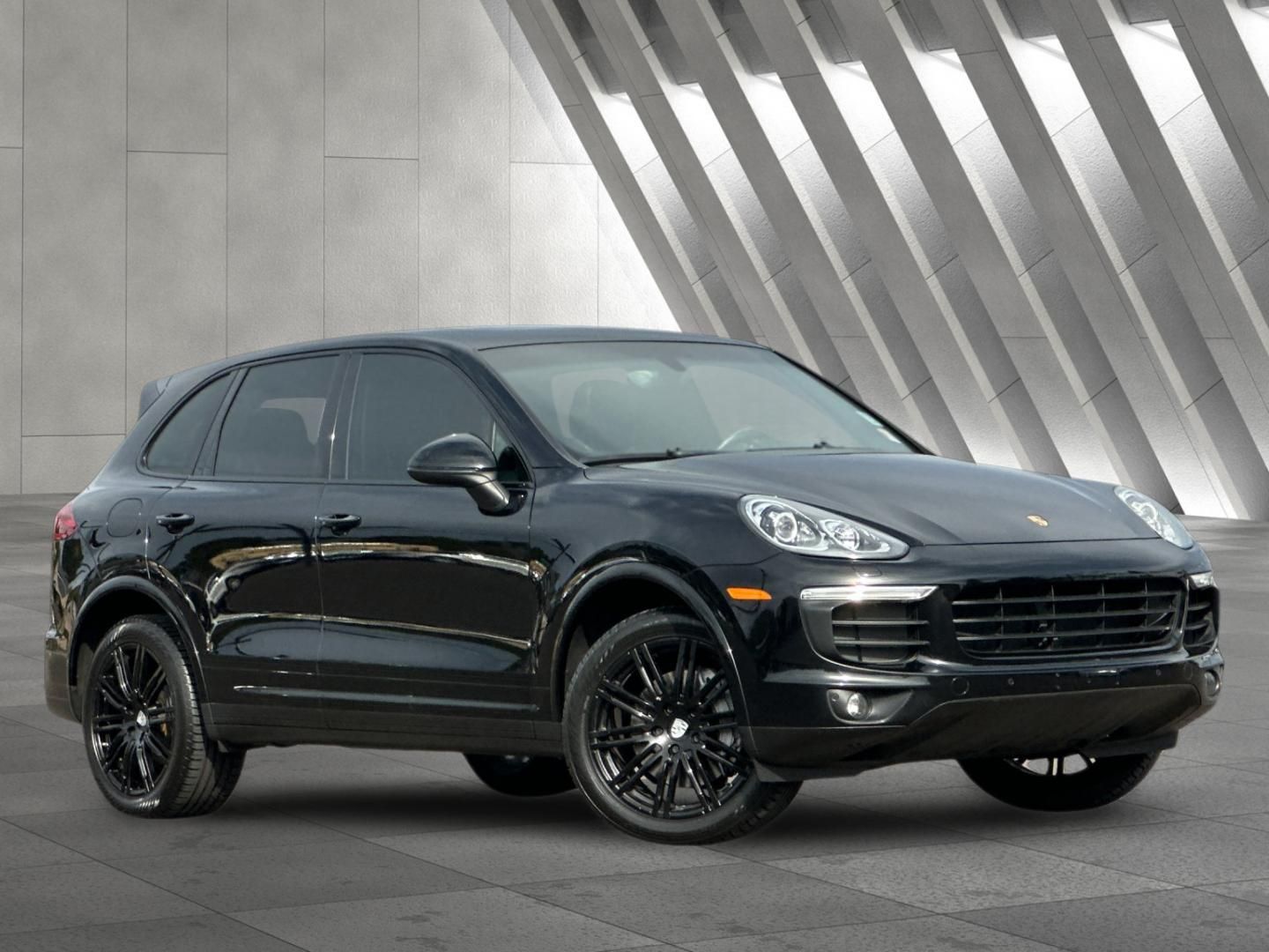 Black 2017 Porsche Cayenne SUV / Crossover All-Wheel Drive 8-Speed Automatic