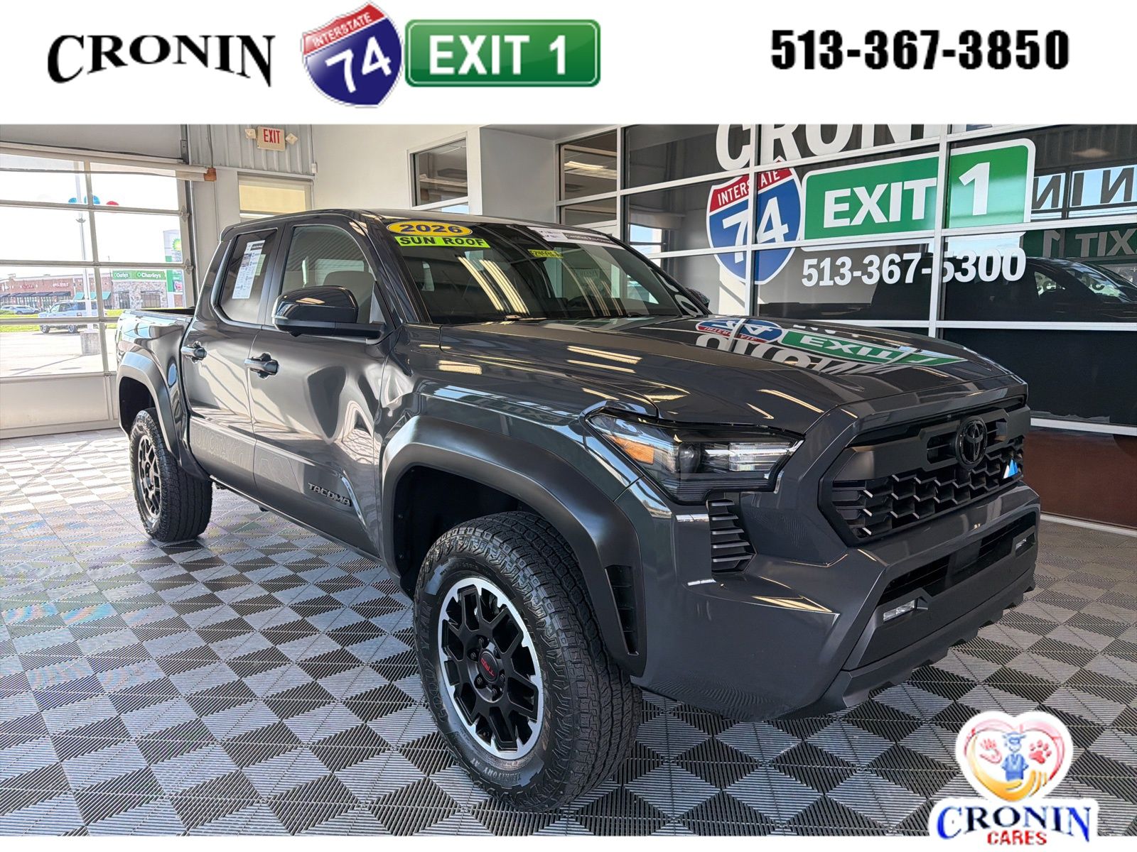 Underground 2026 Toyota Tacoma TRD Off-Road Double Cab 4WD Pickup Truck Four-Wheel Drive 8-Speed Automatic