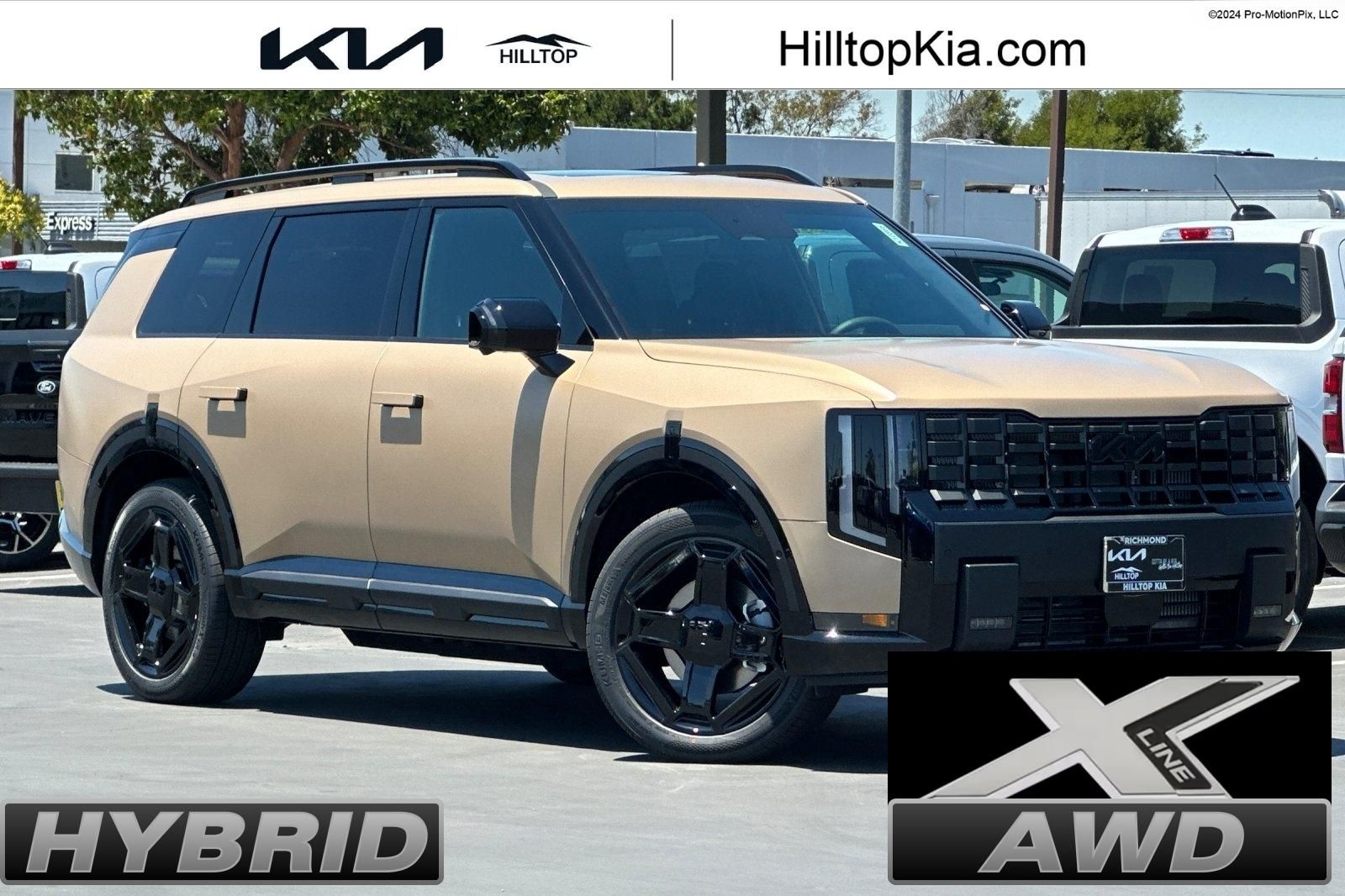 Terrain Brown Matte 2027 Kia Telluride Hybrid SUV / Crossover All-Wheel Drive 6-Speed Automatic