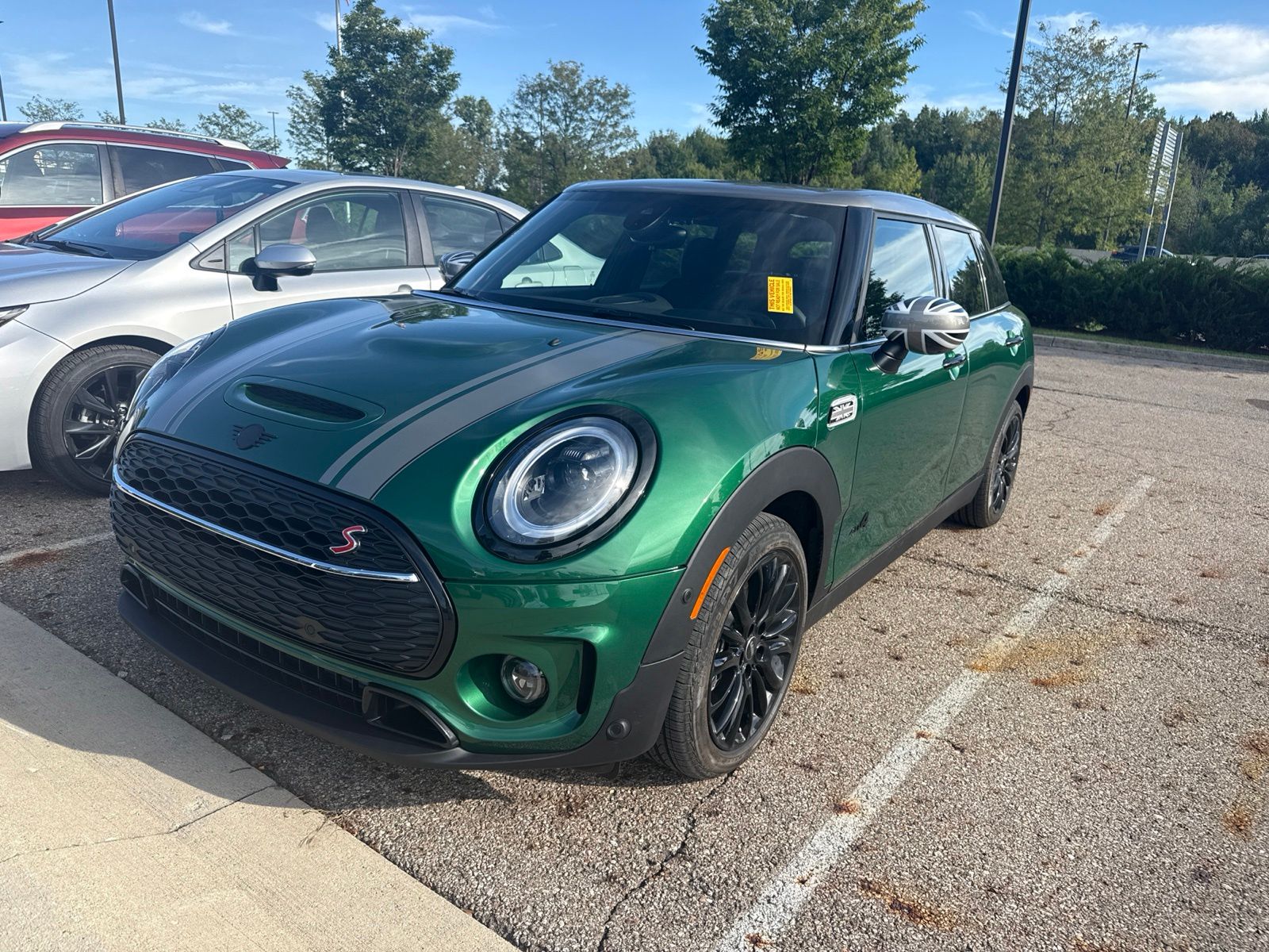 Green 2023 MINI Cooper Clubman Wagon All-Wheel Drive 8-Speed Automatic
