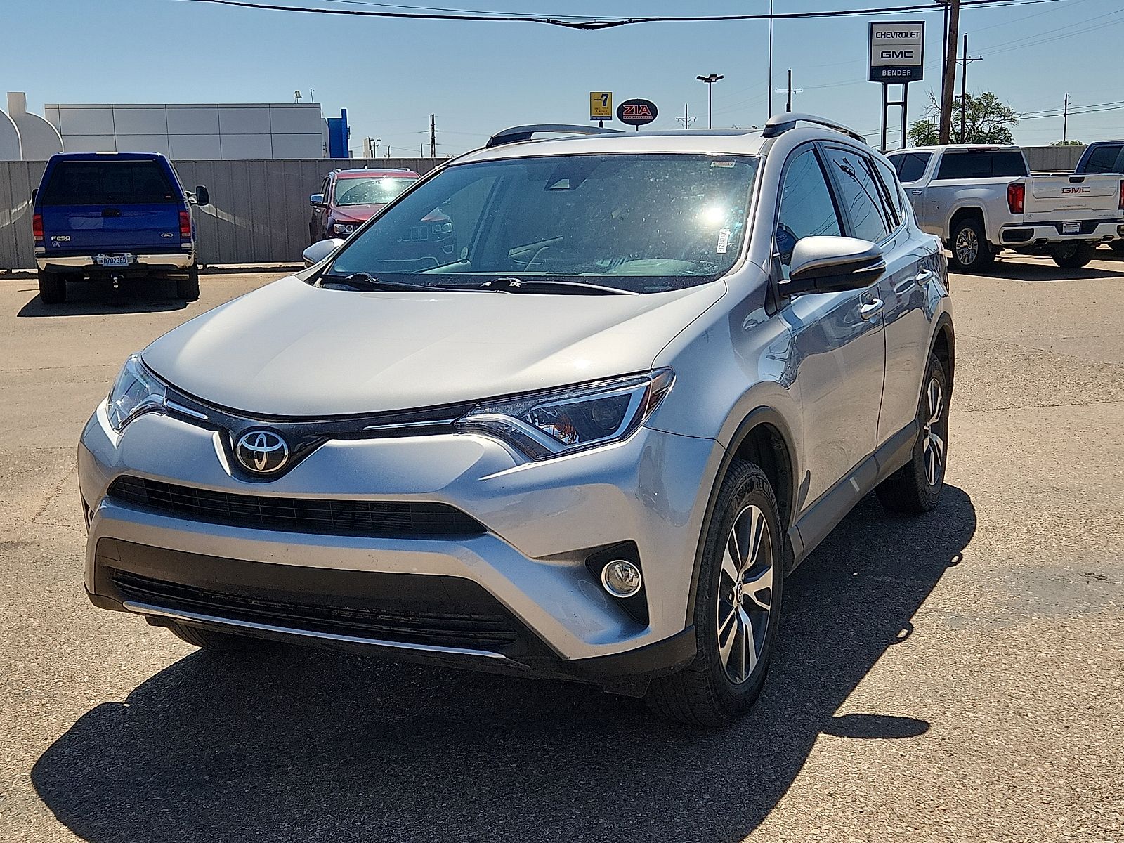 Silver Sky Metallic 2017 Toyota RAV4 SUV / Crossover All-Wheel Drive 6-Speed Automatic