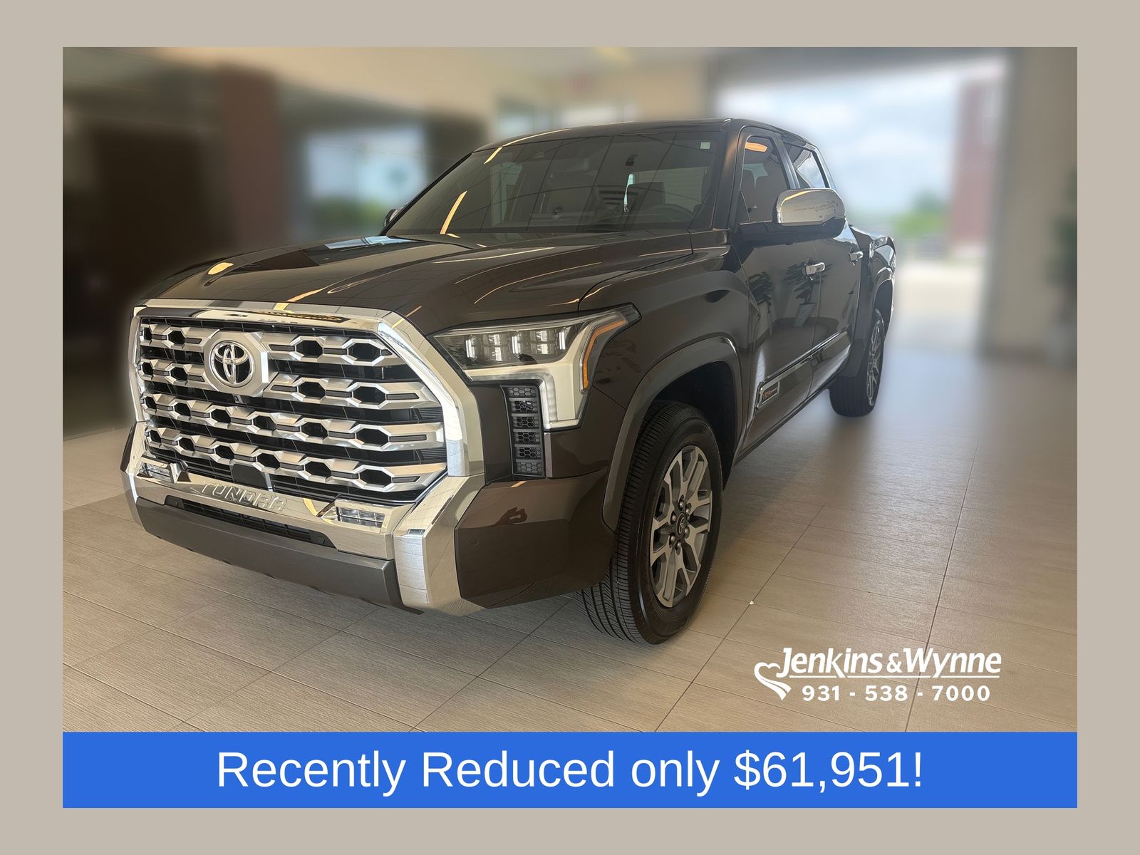 Smoked Mesquite 2025 Toyota Tundra Pickup Truck Four-Wheel Drive Automatic