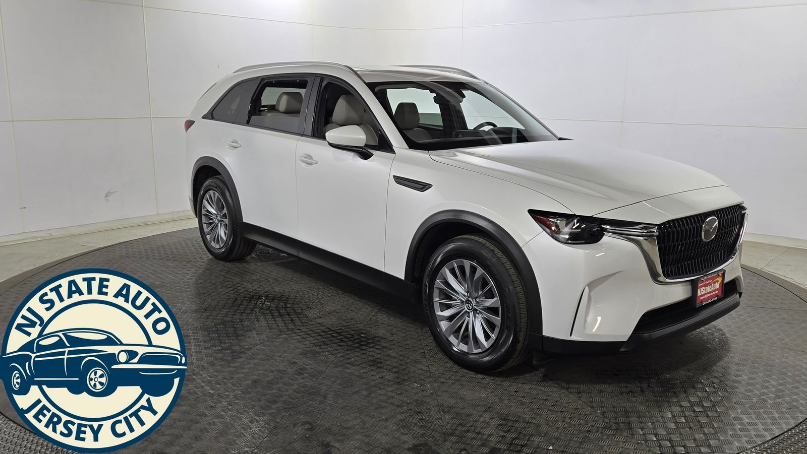 Rhodium White Premium 2024 Mazda CX-90 SUV / Crossover All-Wheel Drive 8-Speed Automatic
