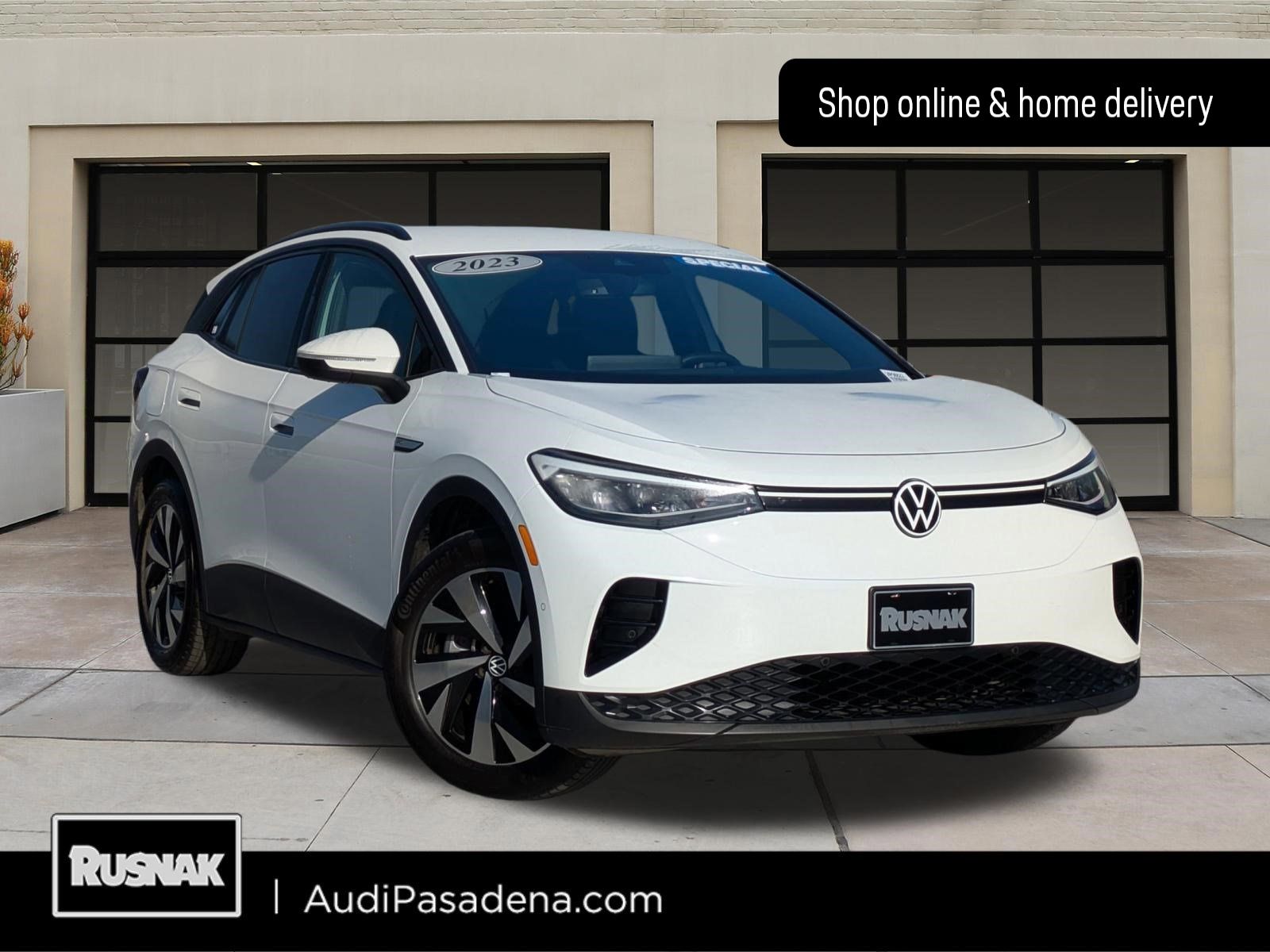 Pure White 2023 Volkswagen ID.4 Pro RWD SUV / Crossover Rear-Wheel Drive Automatic