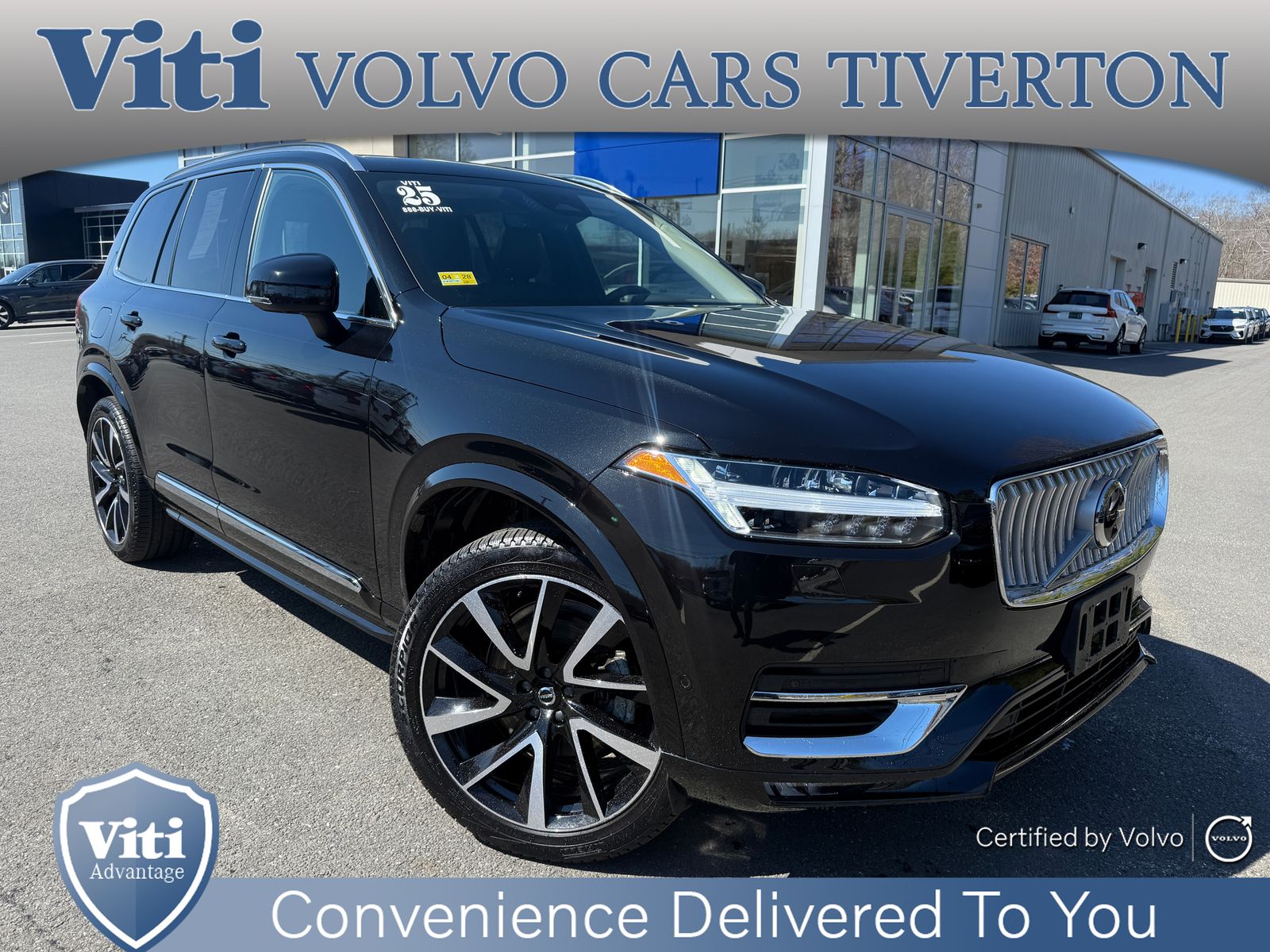 Onyx Black Metallic 2025 Volvo XC90 SUV / Crossover All-Wheel Drive Automatic