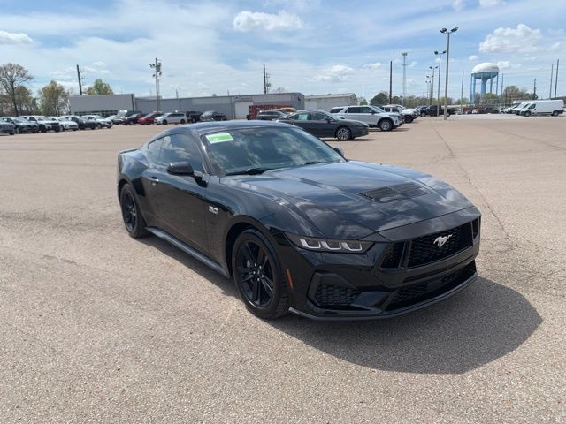Shadow Black 2024 Ford Mustang GT Fastback RWD Coupe Rear-Wheel Drive Automatic