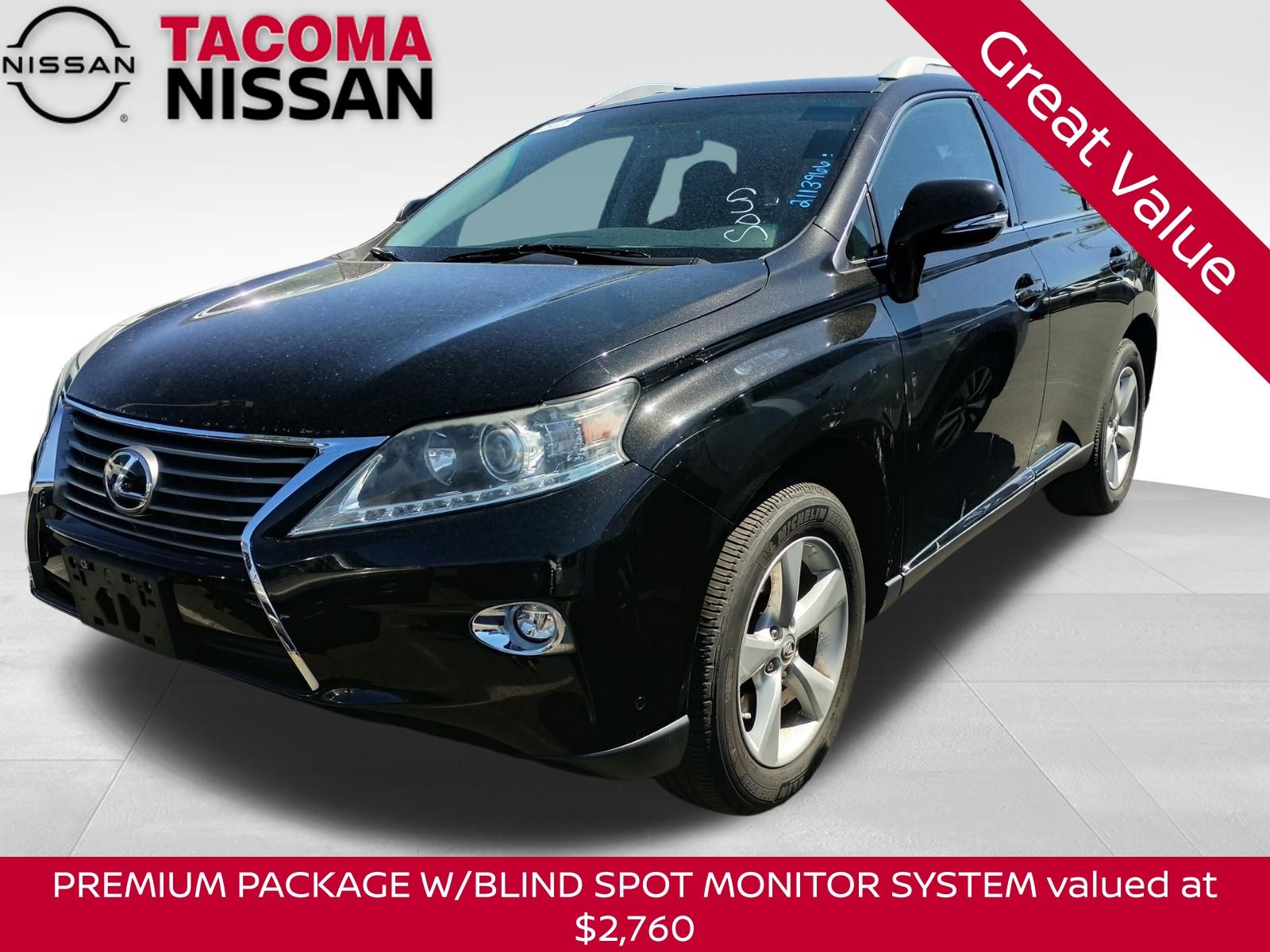 Black 2015 Lexus RX SUV / Crossover All-Wheel Drive 6-Speed Automatic