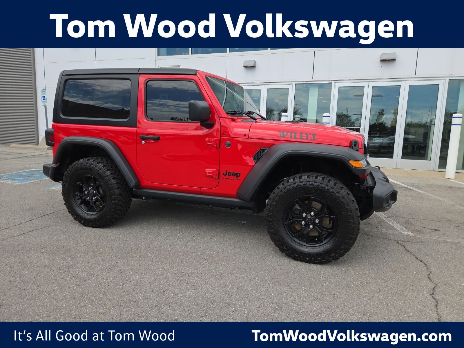 used 2025 Jeep Wrangler car, priced at $35,850