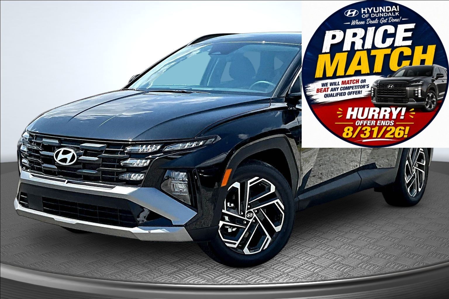 Phantom Black 2026 Hyundai Tucson SUV / Crossover Front-Wheel Drive 8-Speed Automatic