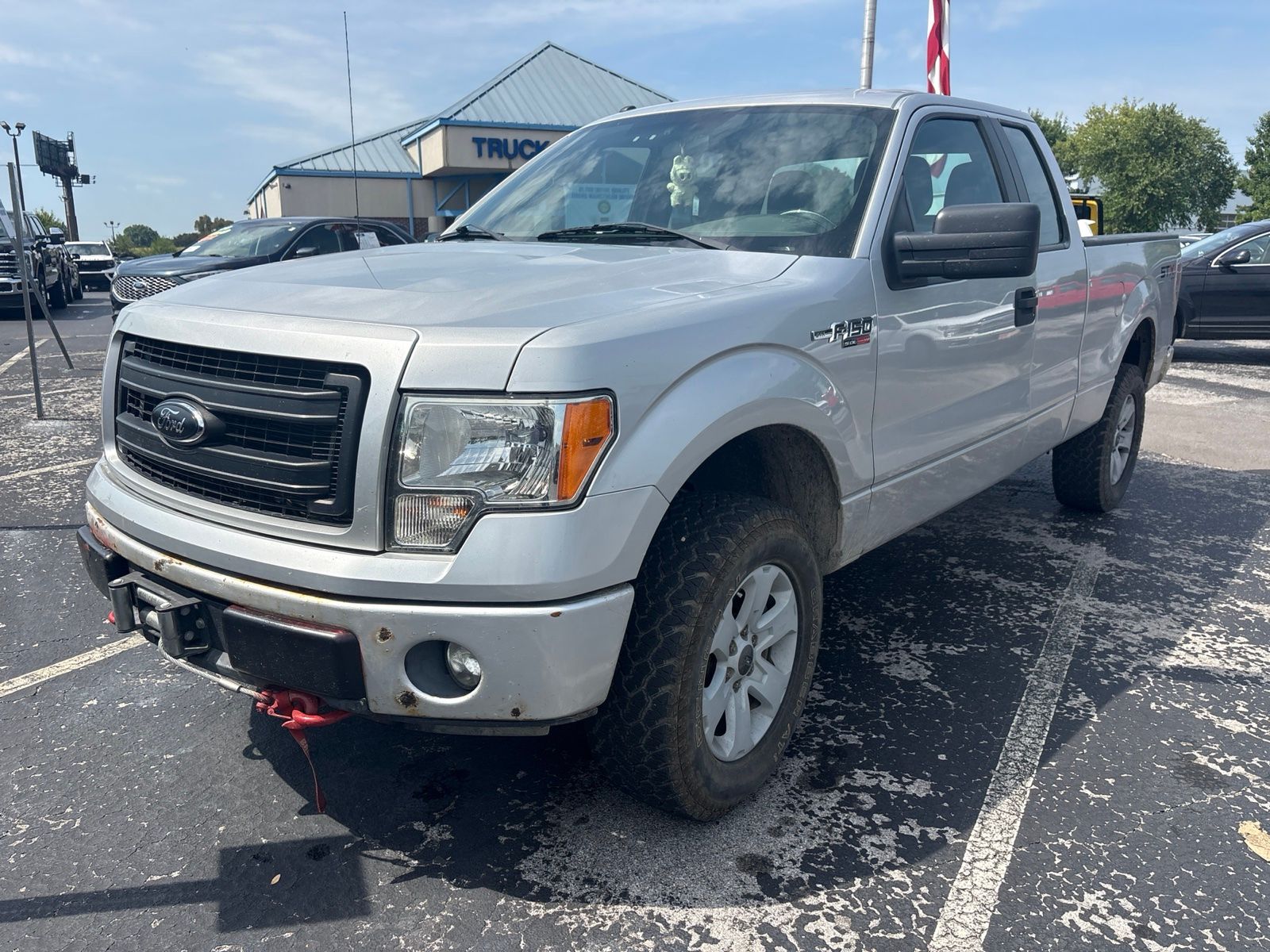 Ingot Silver 2013 Ford F-150 Pickup Truck Four-Wheel Drive 6-Speed Automatic