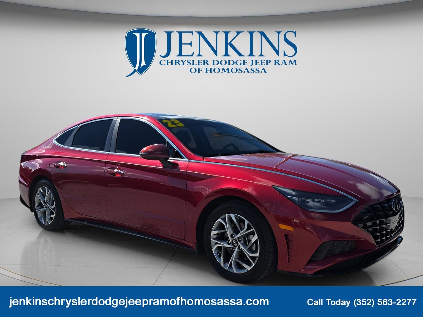 Ultimate Red 2023 Hyundai Sonata SEL FWD Sedan Front-Wheel Drive 8-Speed Automatic
