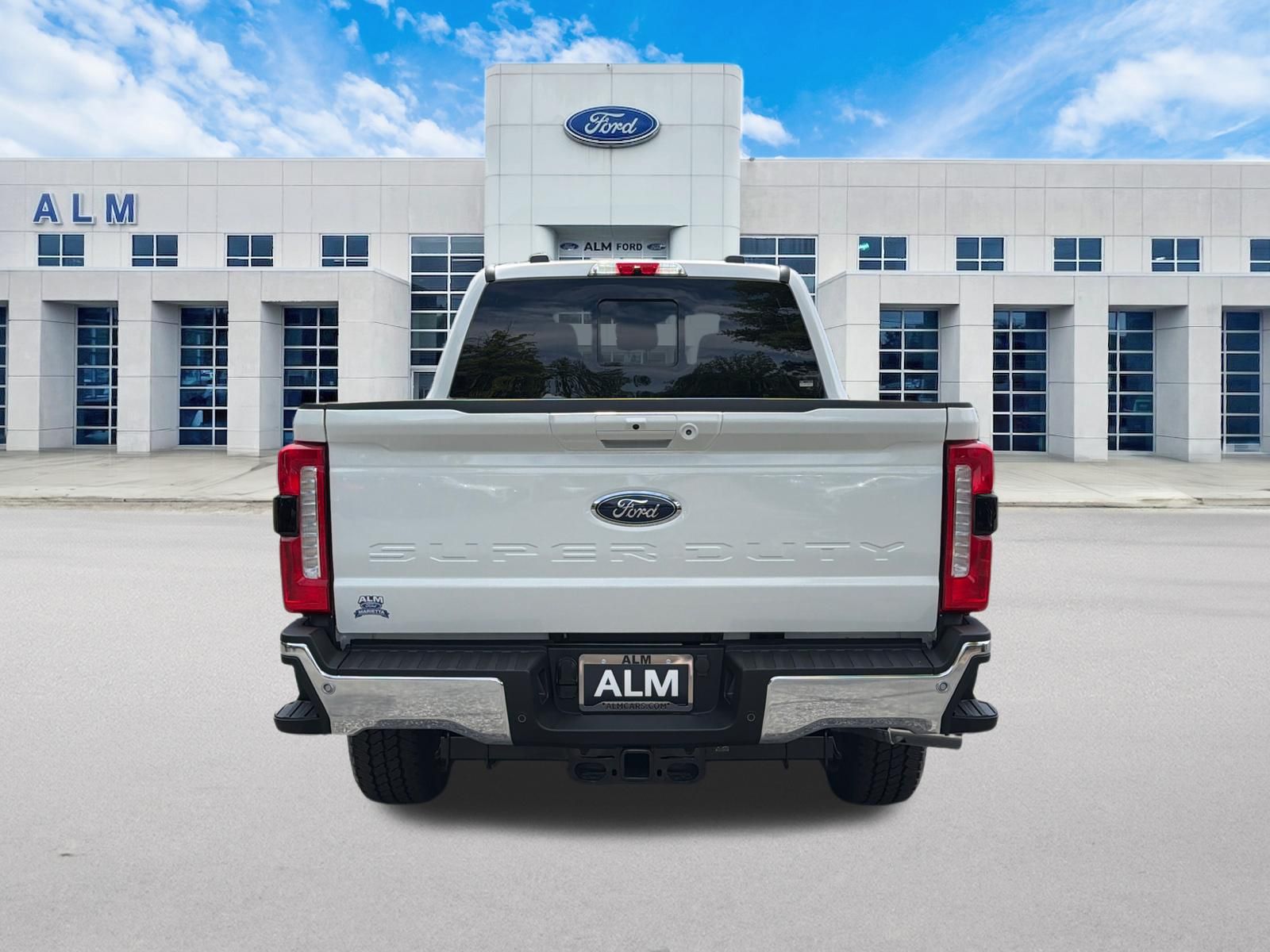 New 2026 Star White Metallic Tri-Coat Ford F-350® Lariat® image 7