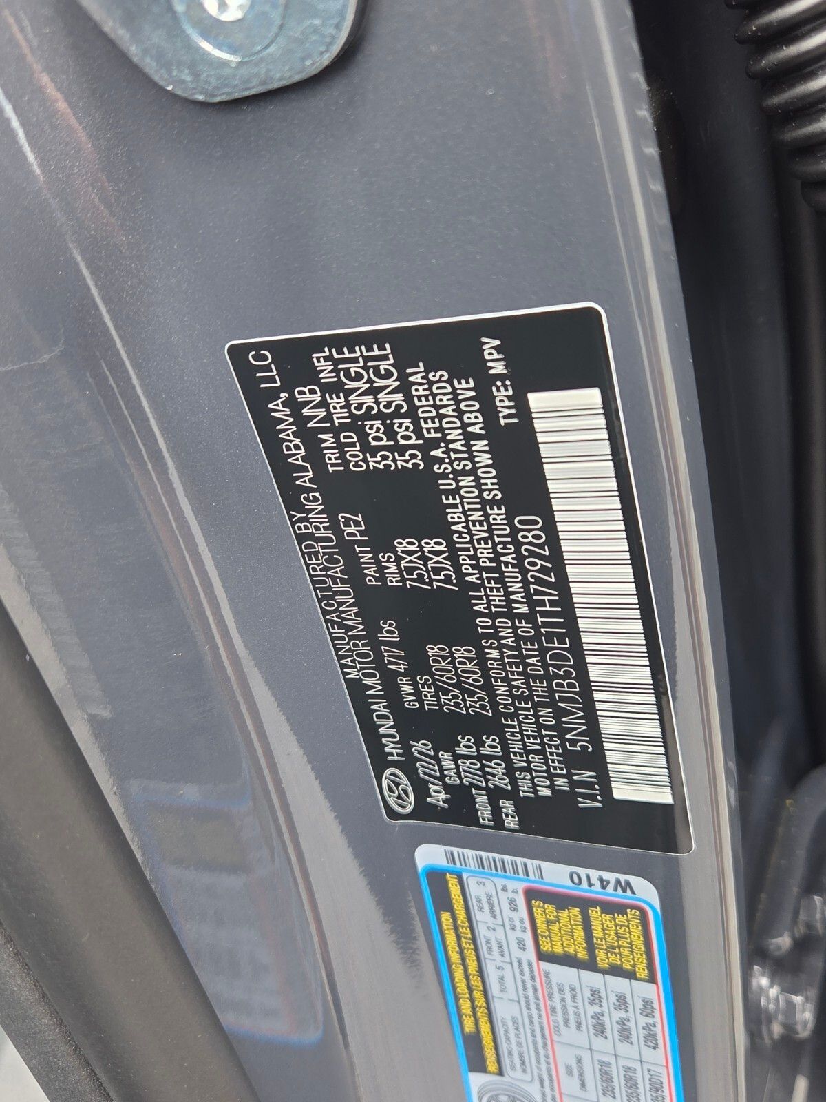 New 2026 Gray HYUNDAI SEL image 16