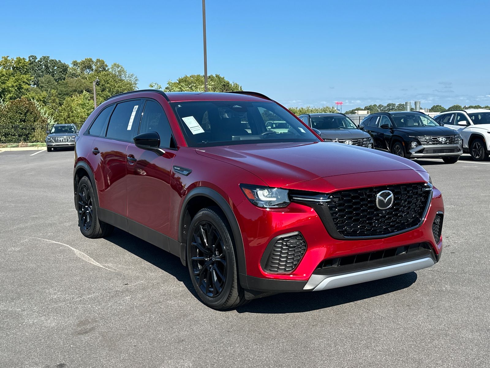Soul Red Crystal Metallic 2025 Mazda CX-70 SUV / Crossover All-Wheel Drive 8-Speed Automatic