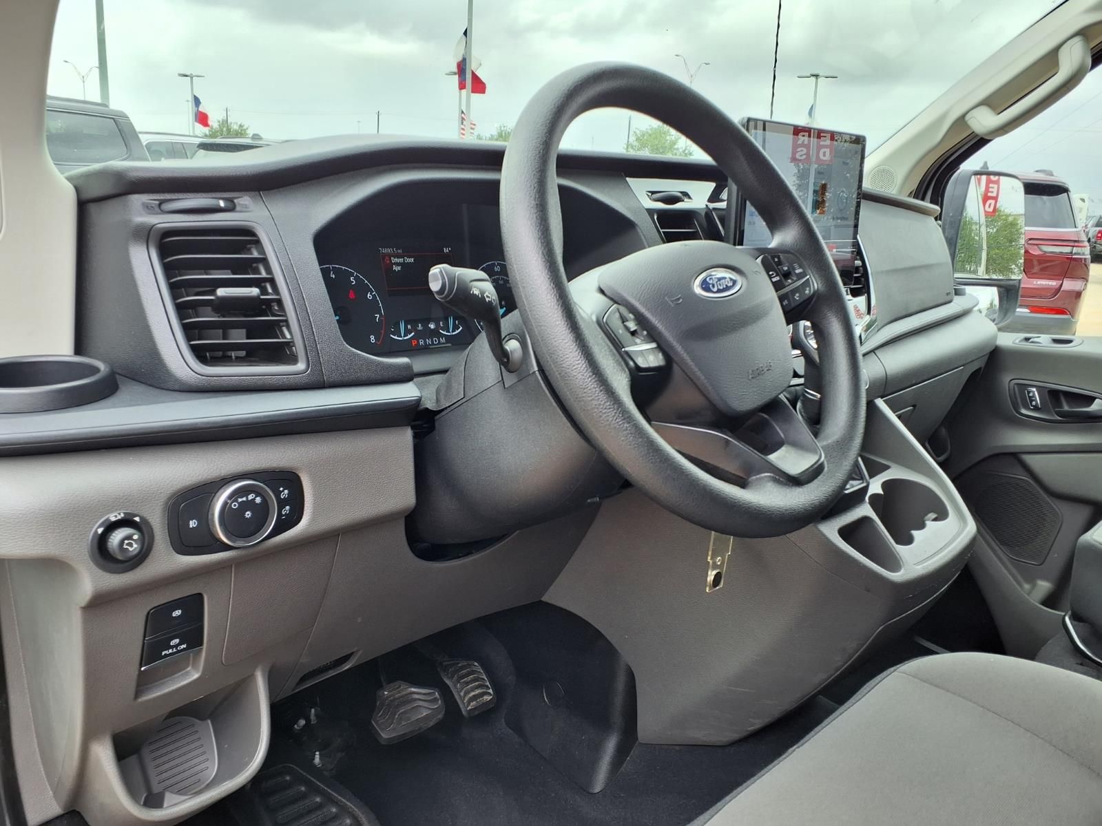 2023 Ford Transit-350 XLT White at North Houston Mitsubishi