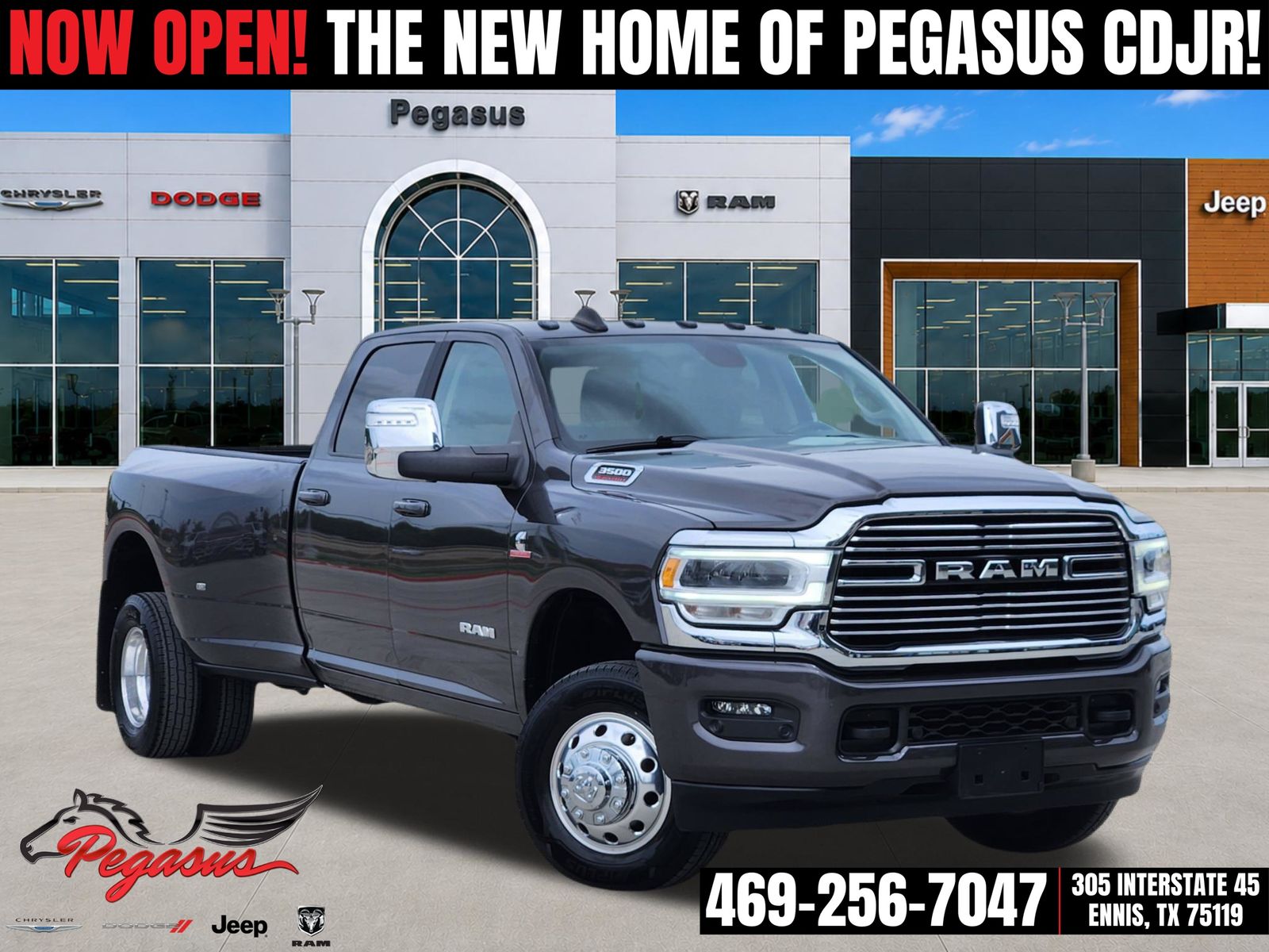  2024 RAM 3500 Laramie Crew Cab LB DRW 4WD   