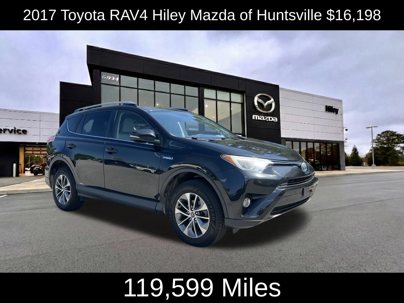  2017 Toyota RAV4 Hybrid XLE AWD   