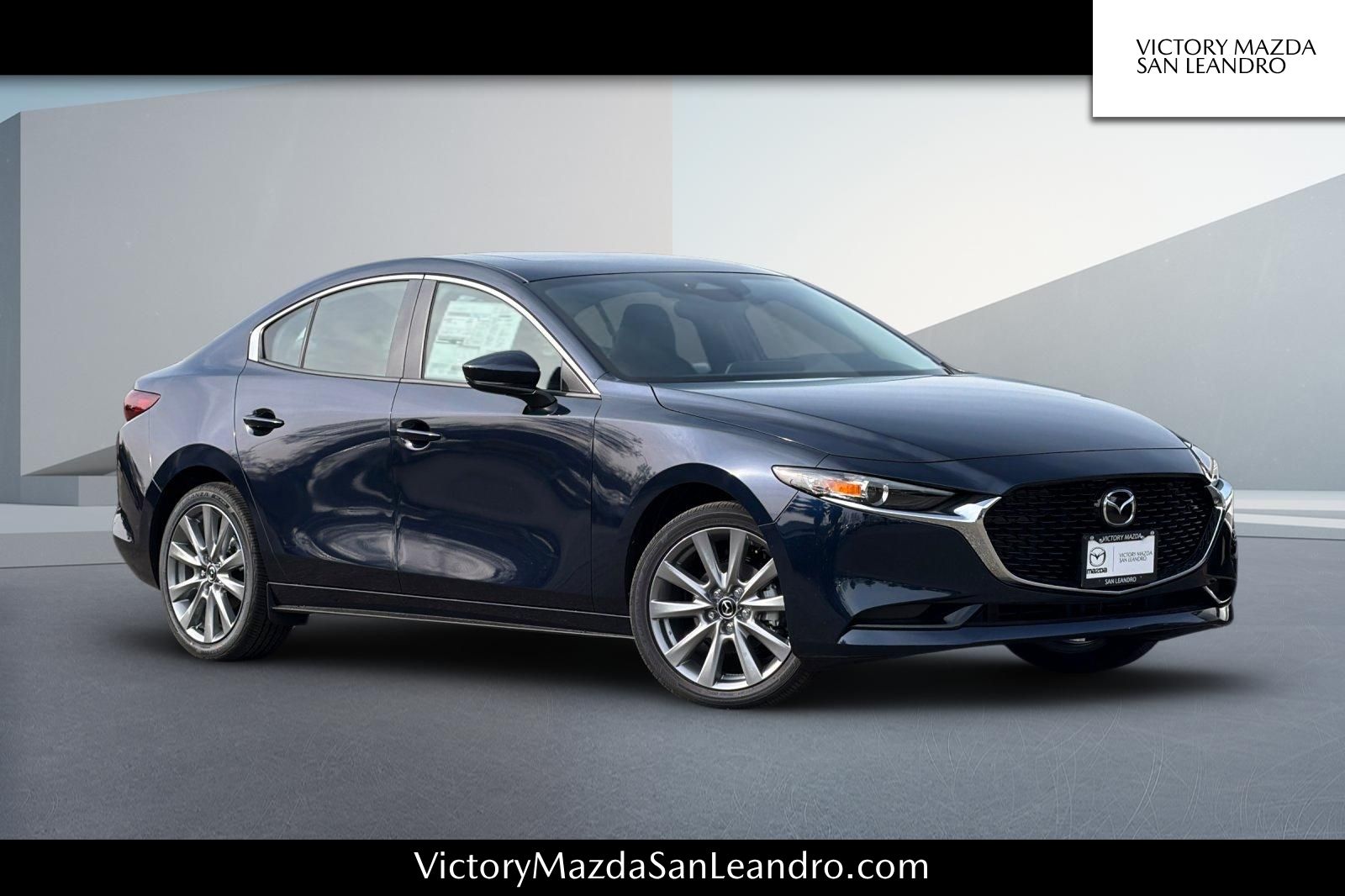 Crystal Blue 2026 Mazda MAZDA3 Sedan Front-Wheel Drive 6-Speed Automatic