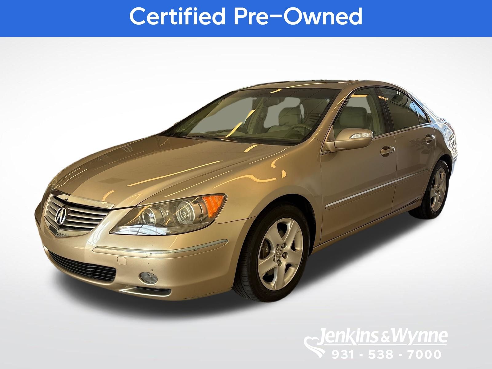 Desert Mist Metallic 2008 Acura RL SH-AWD with Technology Package Sedan All-Wheel Drive 5-Speed Automatic Overdrive