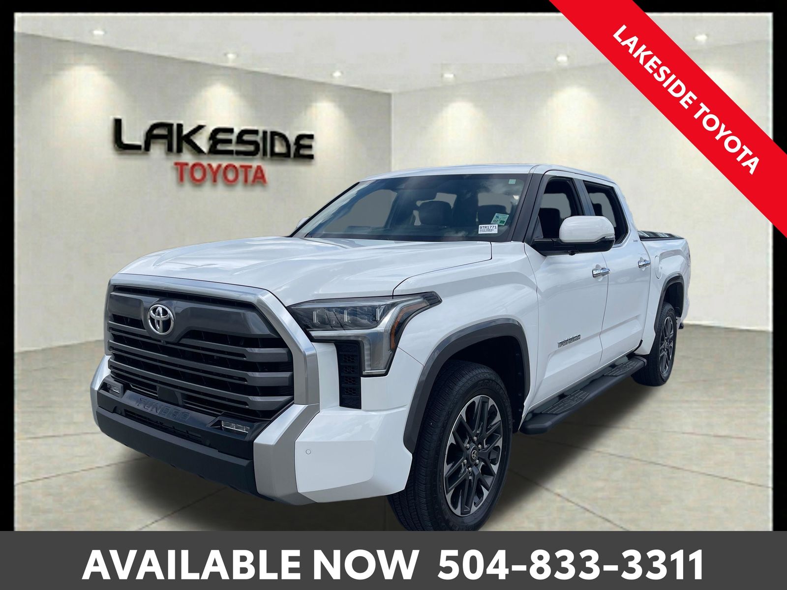 Ice 2025 Toyota Tundra Limited CrewMax Cab 4WD Pickup Truck Four-Wheel Drive Automatic