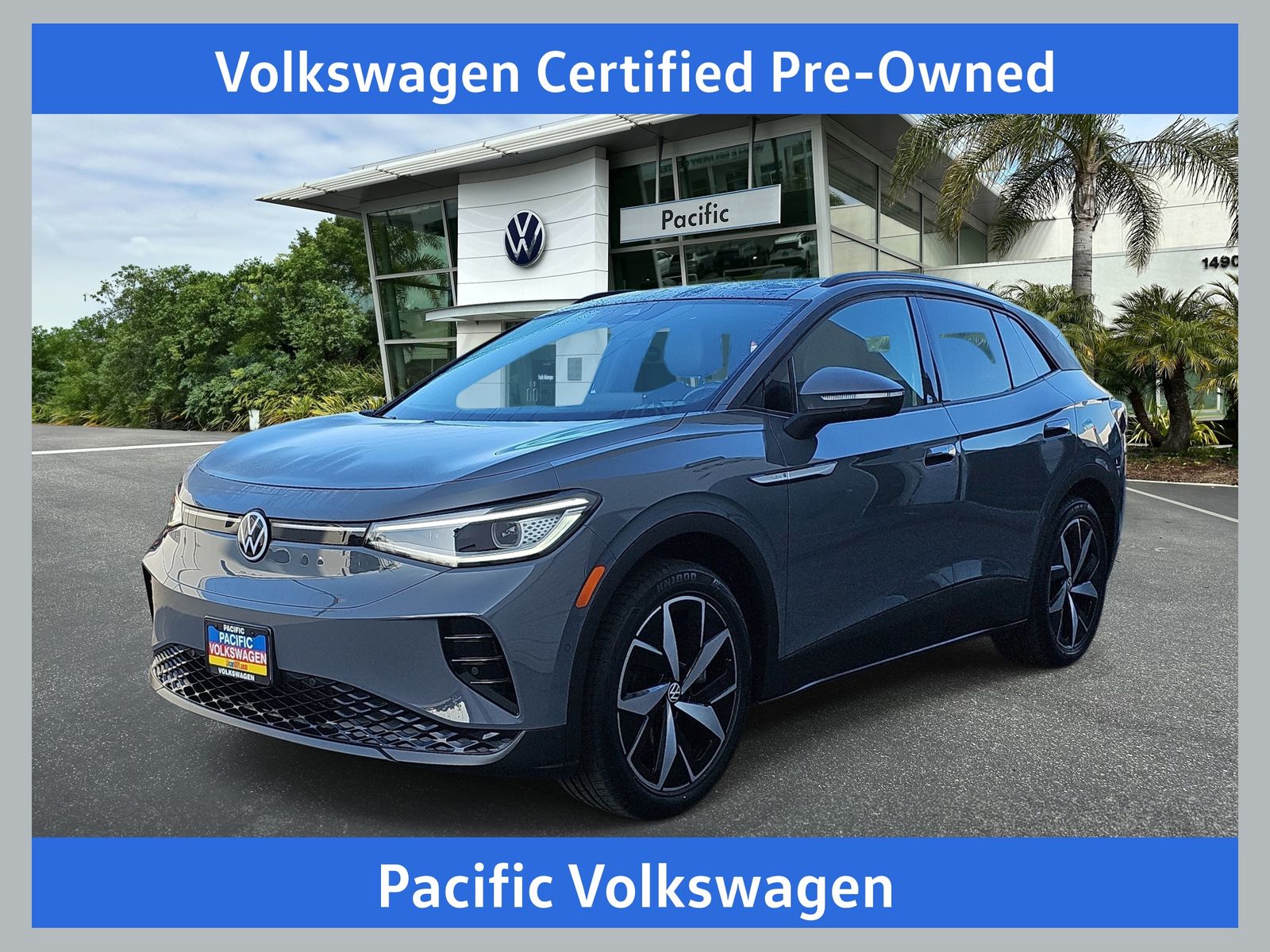 Black 2023 Volkswagen ID.4 SUV / Crossover Rear-Wheel Drive Automatic
