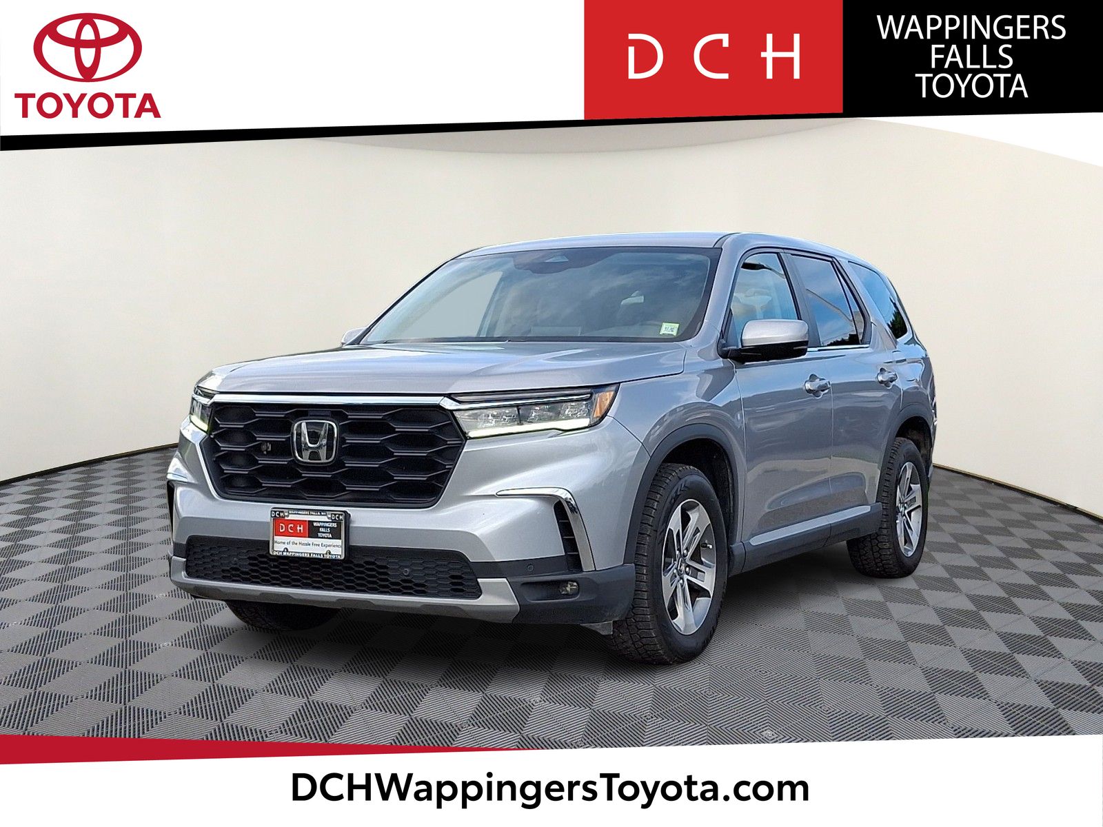 Lunar Silver Metallic 2024 Honda Pilot SUV / Crossover All-Wheel Drive Automatic