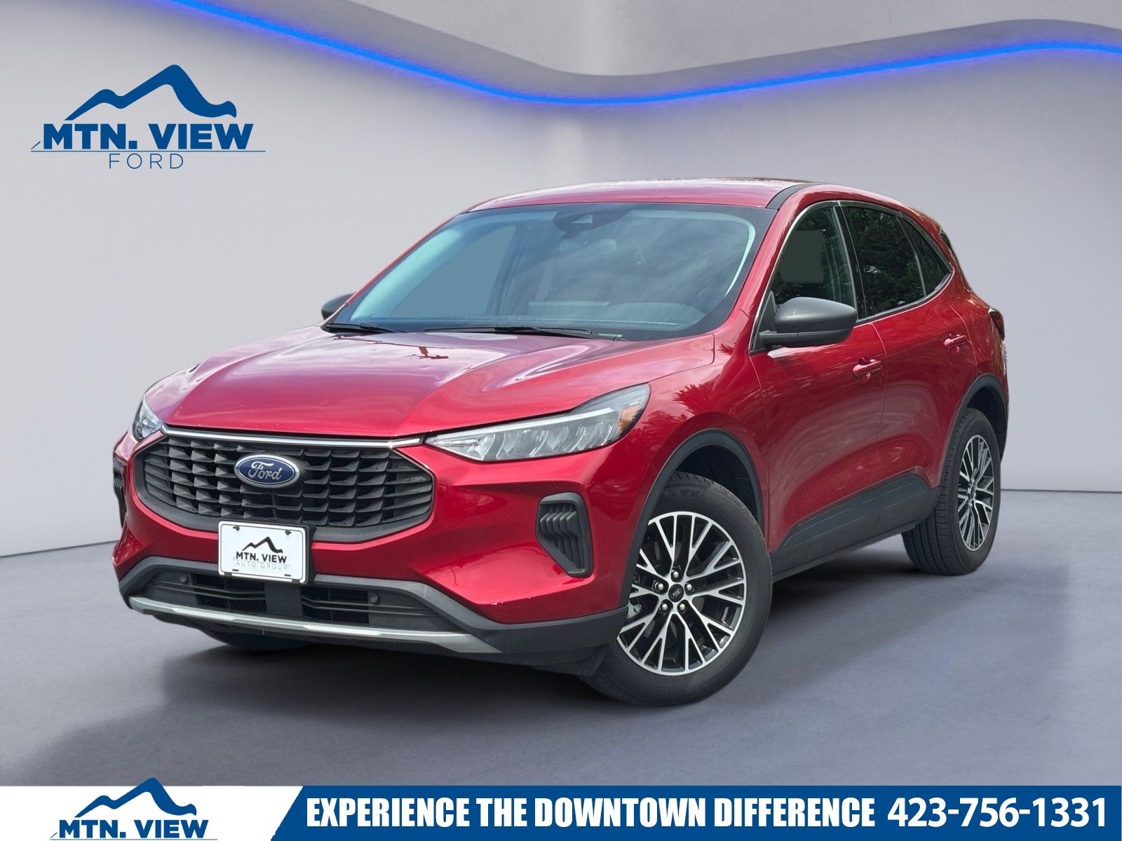 Red Metallic 2023 Ford Escape Hybrid SUV / Crossover All-Wheel Drive Continuously Variable Transmission