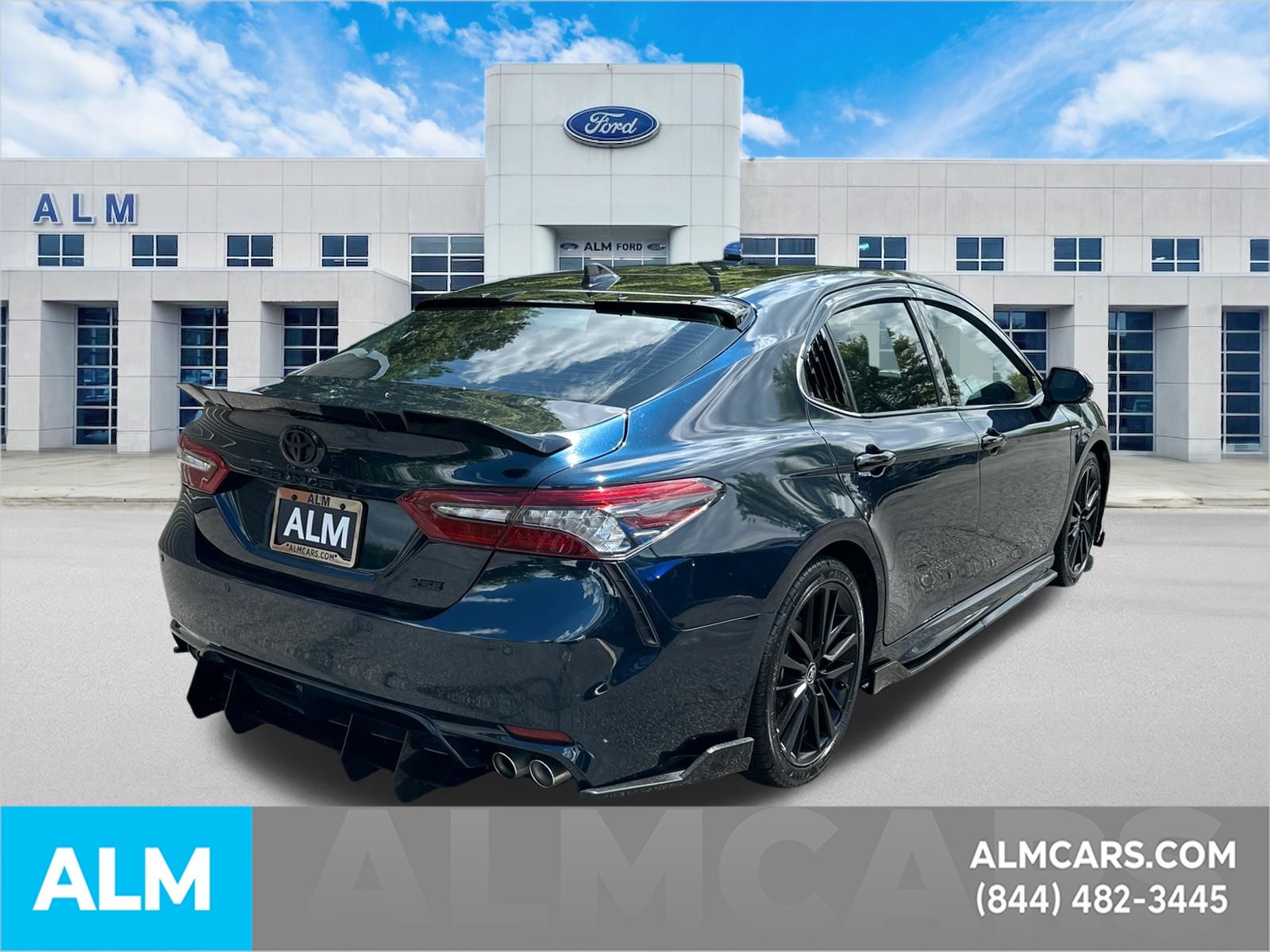 Used 2021 Blue Toyota XSE image 5