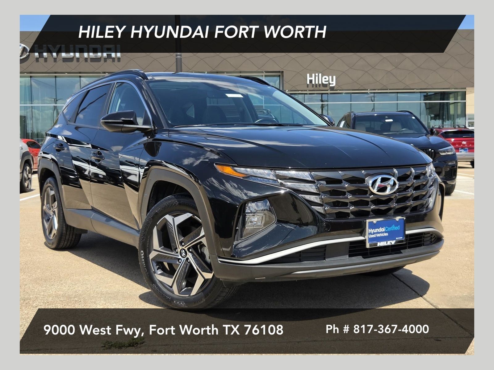Phantom Black 2022 Hyundai Tucson Hybrid SUV / Crossover All-Wheel Drive 6-Speed Automatic