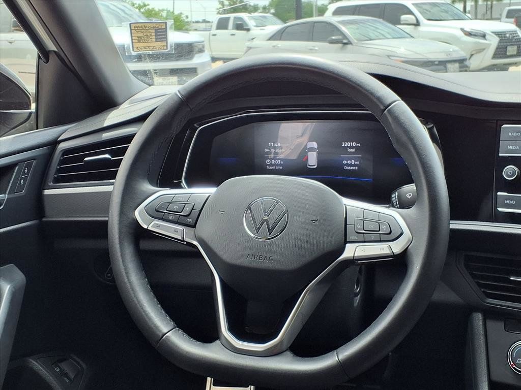 2024 Volkswagen Jetta 1.5T Sport White at DeMontrond Automotive Group