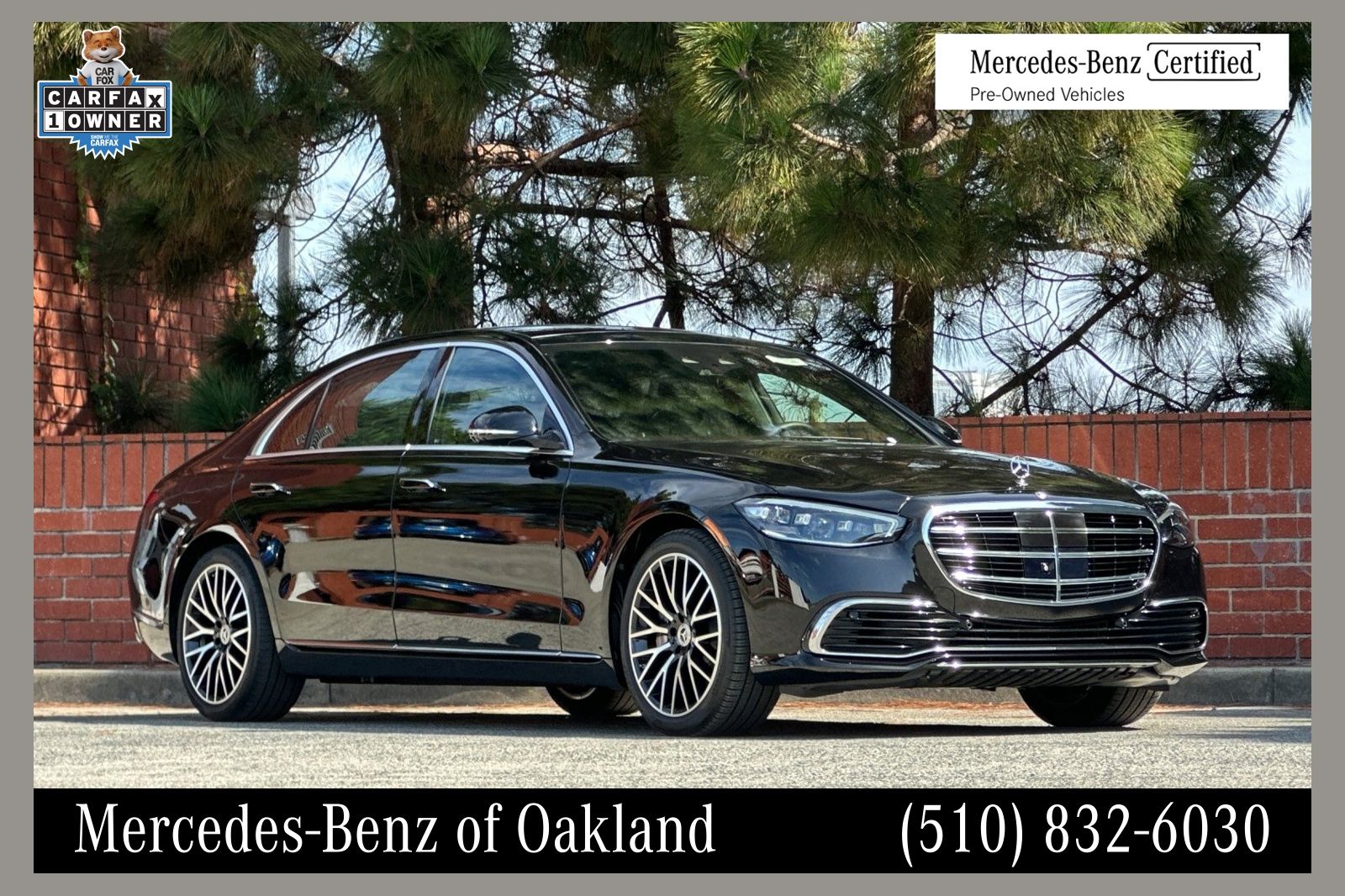  2024 Mercedes-Benz S-Class S 580 4MATIC   