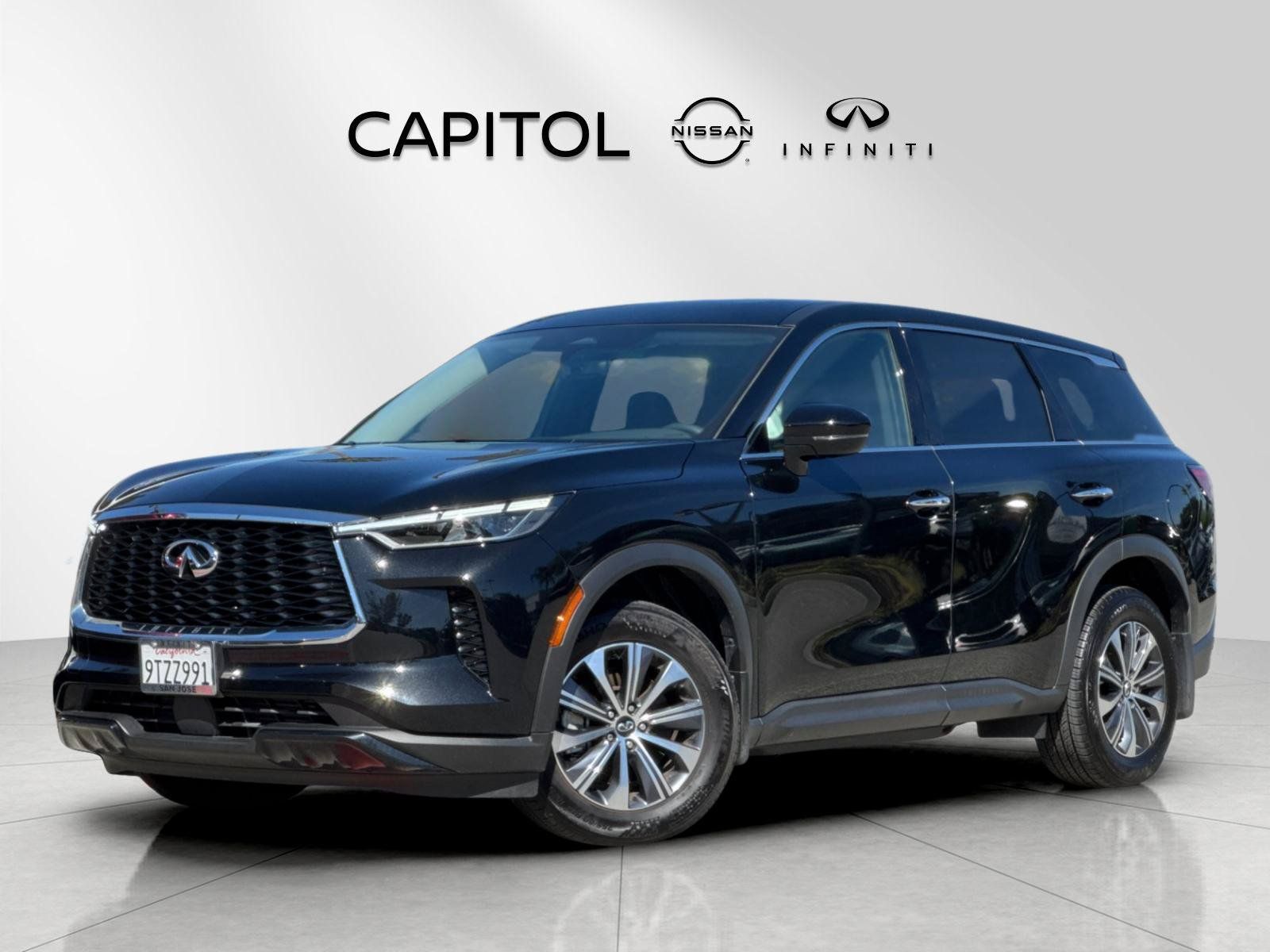 Mineral Black 2025 INFINITI QX60 SUV / Crossover All-Wheel Drive 9-Speed Automatic