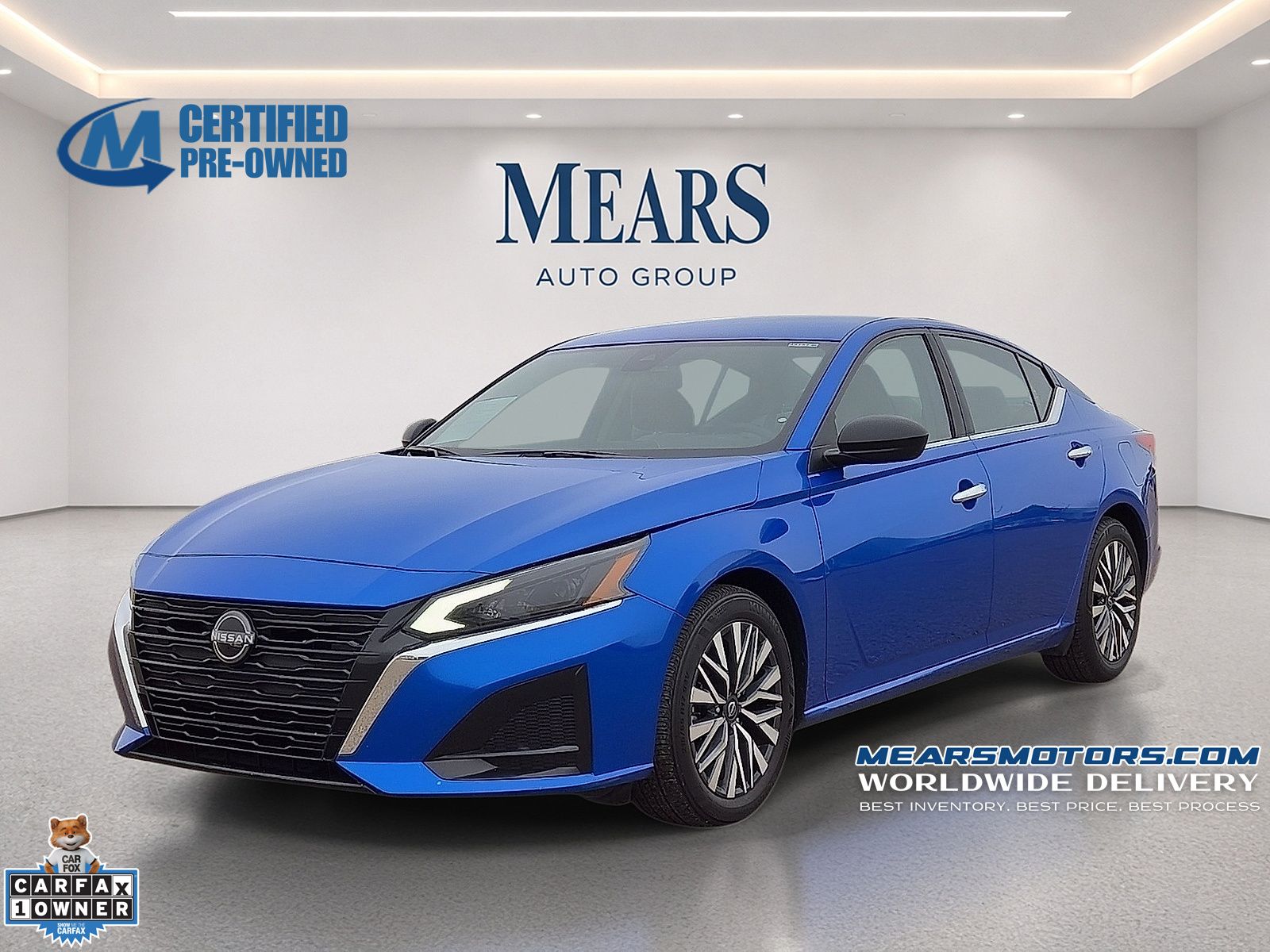 Bluestone Pearl 2025 Nissan Altima Sedan Front-Wheel Drive Continuously Variable Transmission
